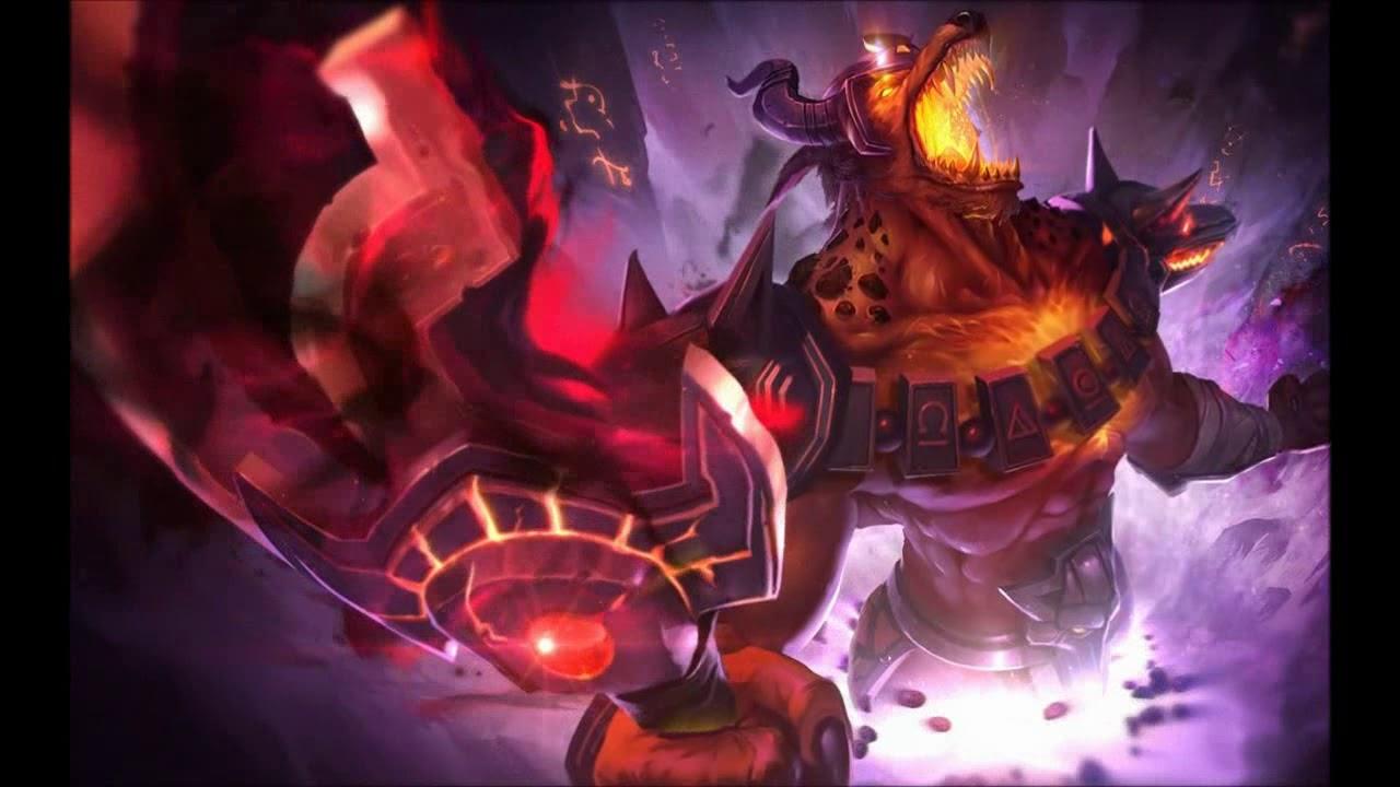 1280x720 Wallpaper Engine League of Legends: Nasus Infernal