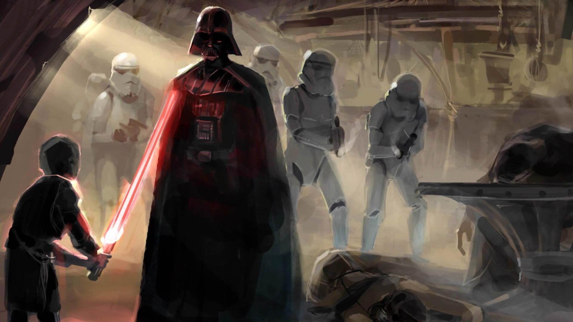 1920x1080 1920x1080 star wars darth vader stormtrooper wallpaper JPG 181 kB