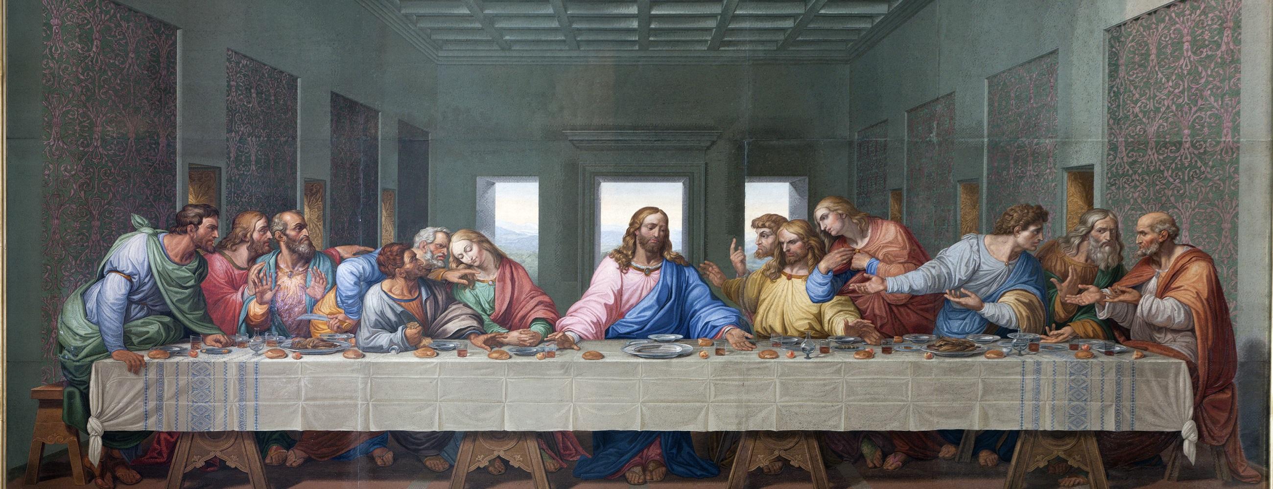 2600x1000 The Last Supper Last Supper Painting