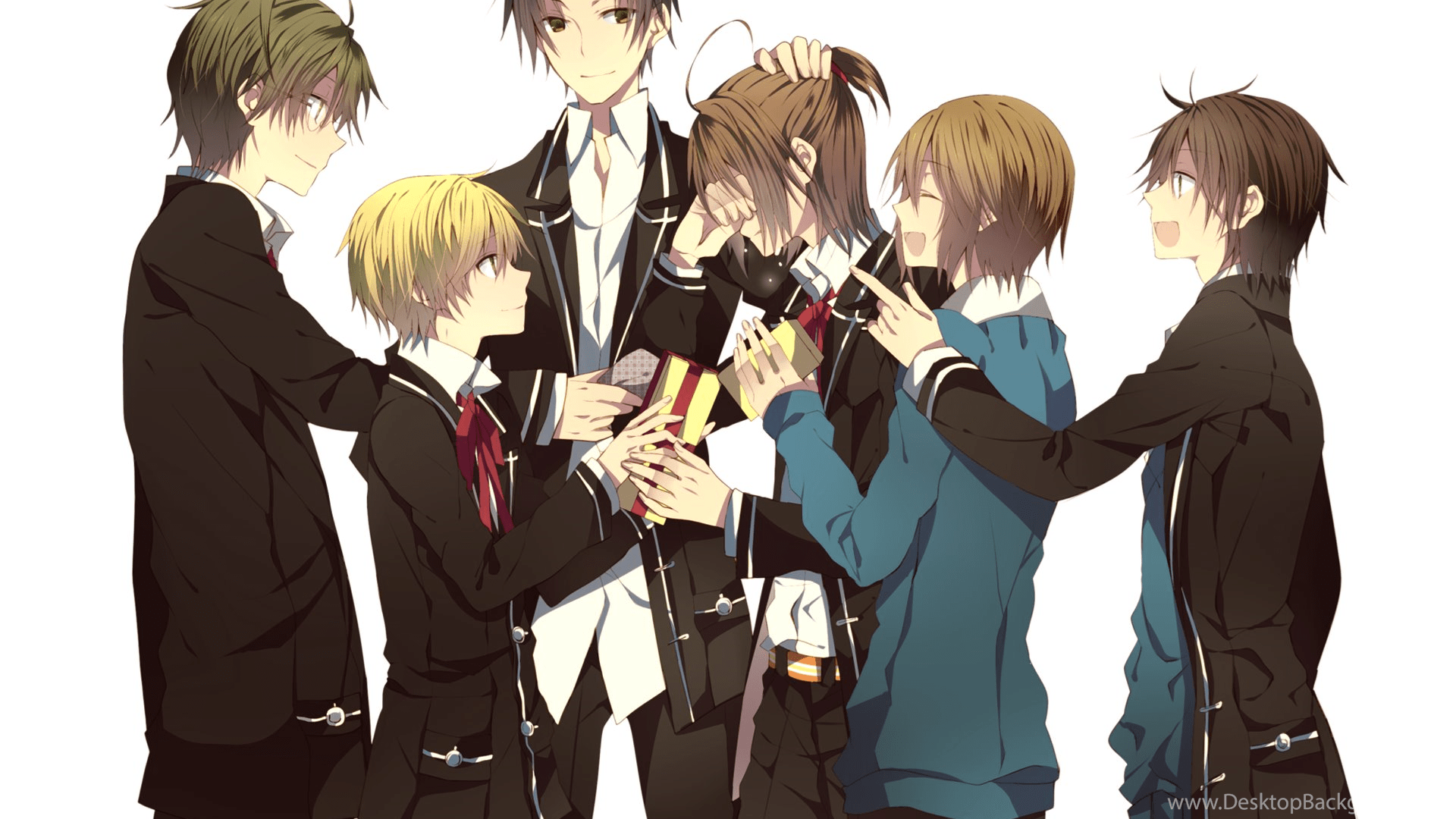 1920x1080 Image Computer Anime Group Of Friends Wallpaper.png The Dream. Desktop Background
