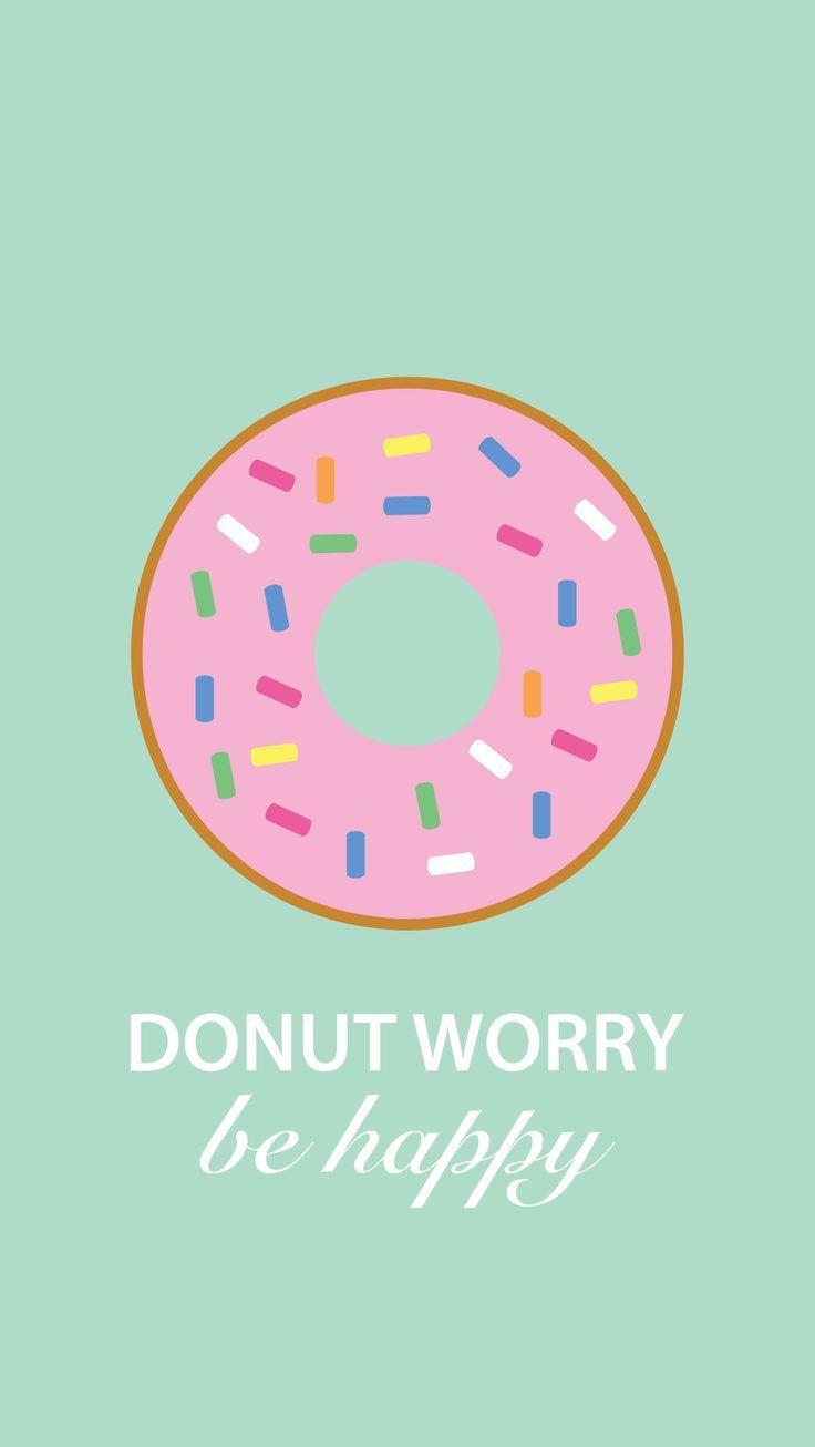 736x1306 Donut Wallpaper
