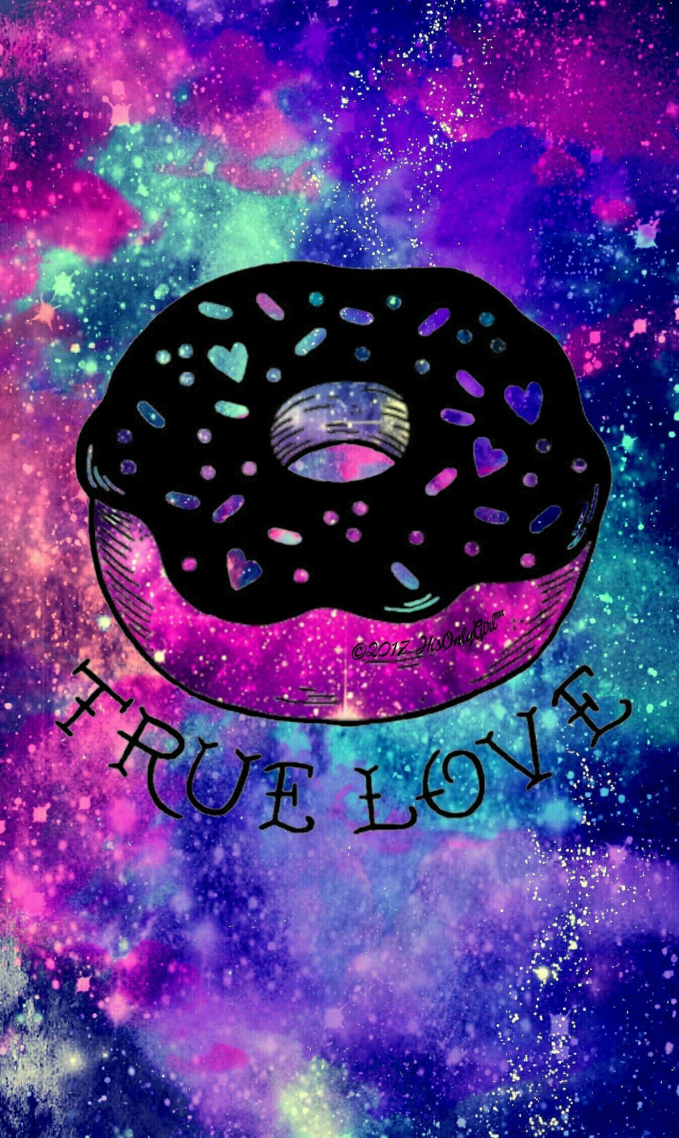 1348x2259 Galaxy Donuts Wallpaper