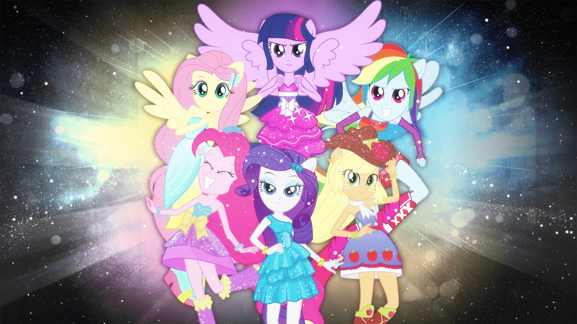 1920x1080 Free download Mane Six Wallpaper [EQG] by BlackHoleII [1920x1080] for your Desktop, Mobile & Tablet. Explore Mane Six Wallpaper. MLP Mane Six Wallpaper