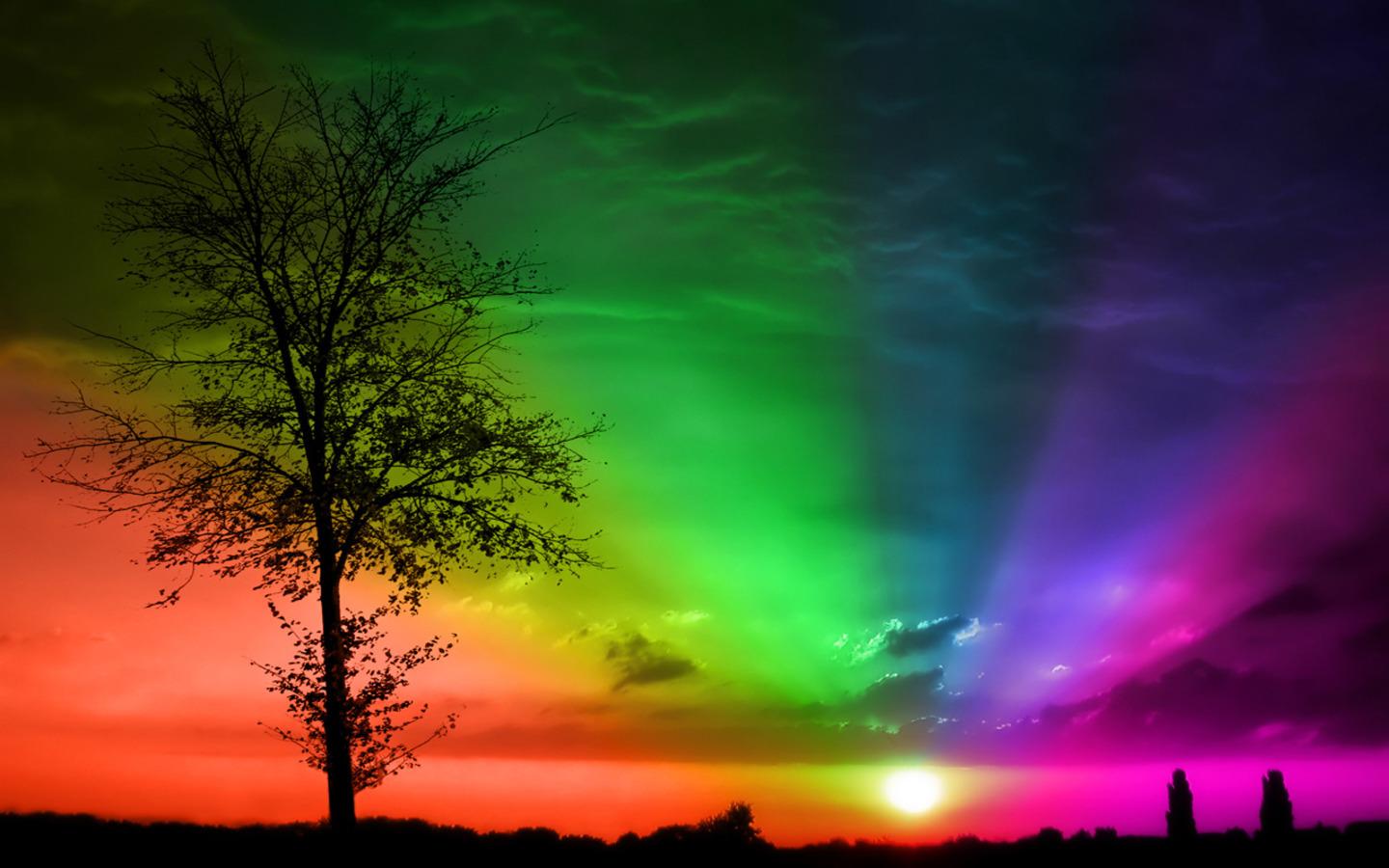 1440x900 Free download HQ Rainbow Sunset Wallpaper HQ Wallpaper [1440x900] for your Desktop, Mobile & Tablet. Explore Free Rainbow Wallpaper. Rainbow Desktop Wallpaper HD, Rainbow Background Wallpaper, Desktop Wallpaper Rainbows