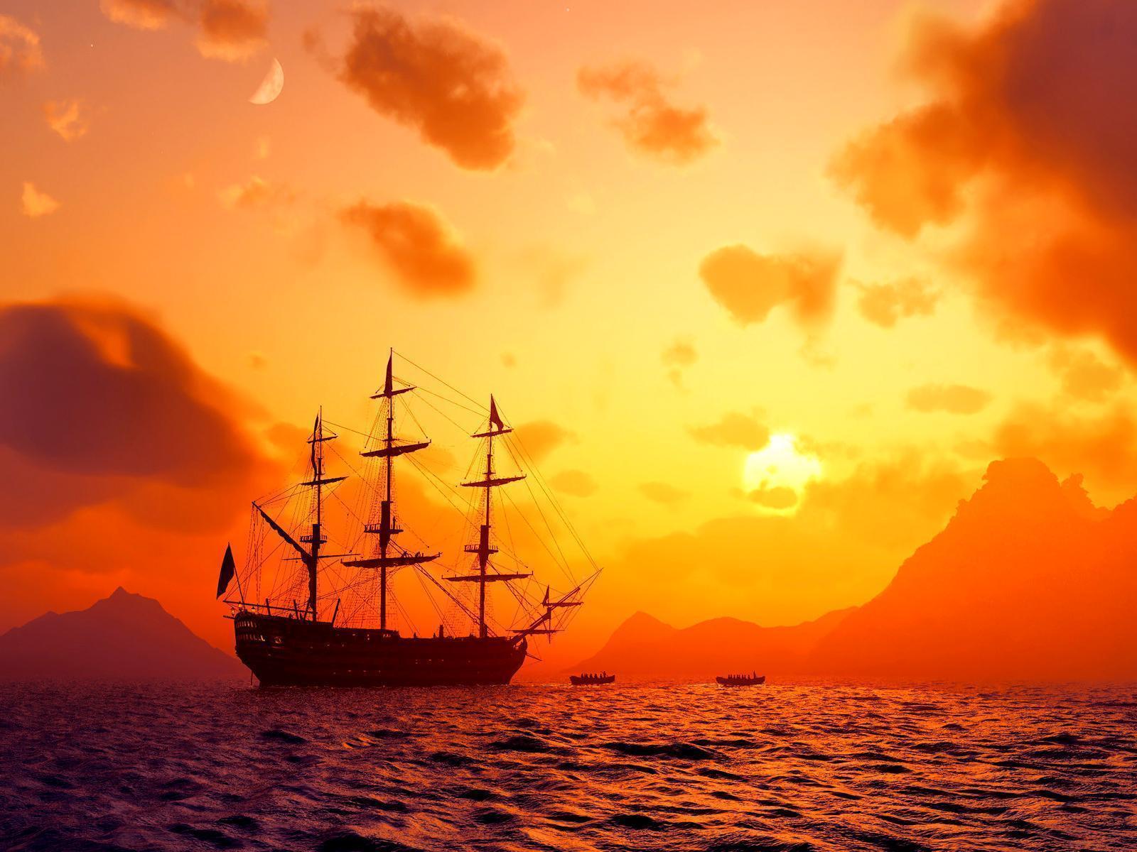 1600x1200 Galleon Wallpaper
