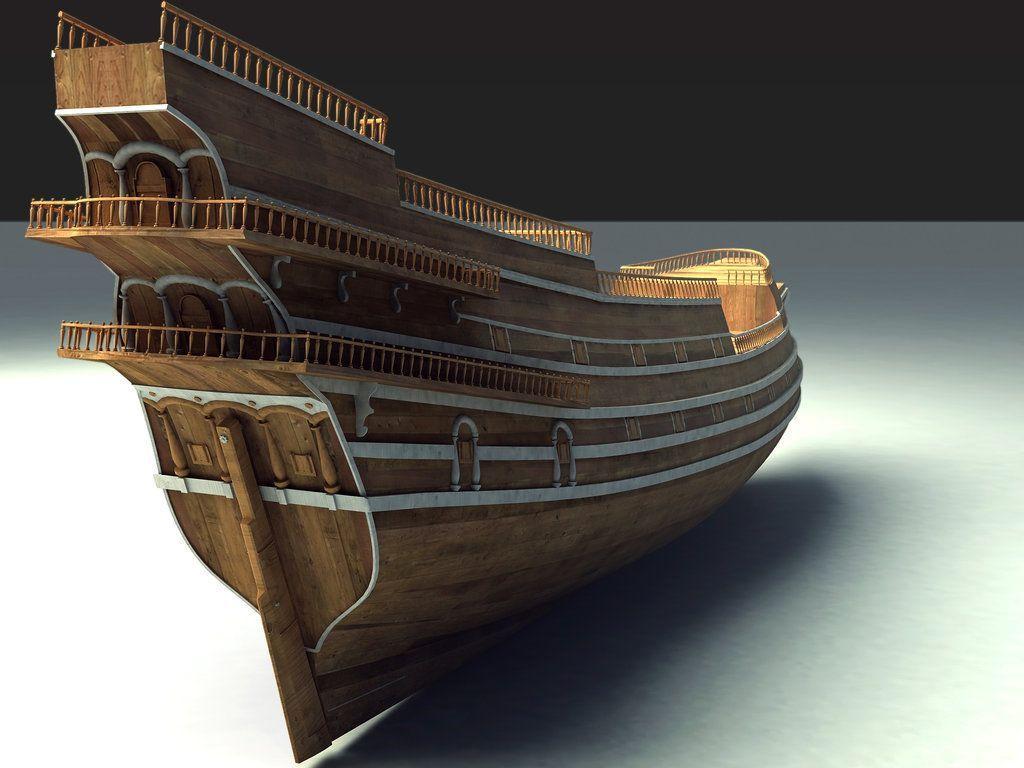 1024x768 Galleon Wallpaper