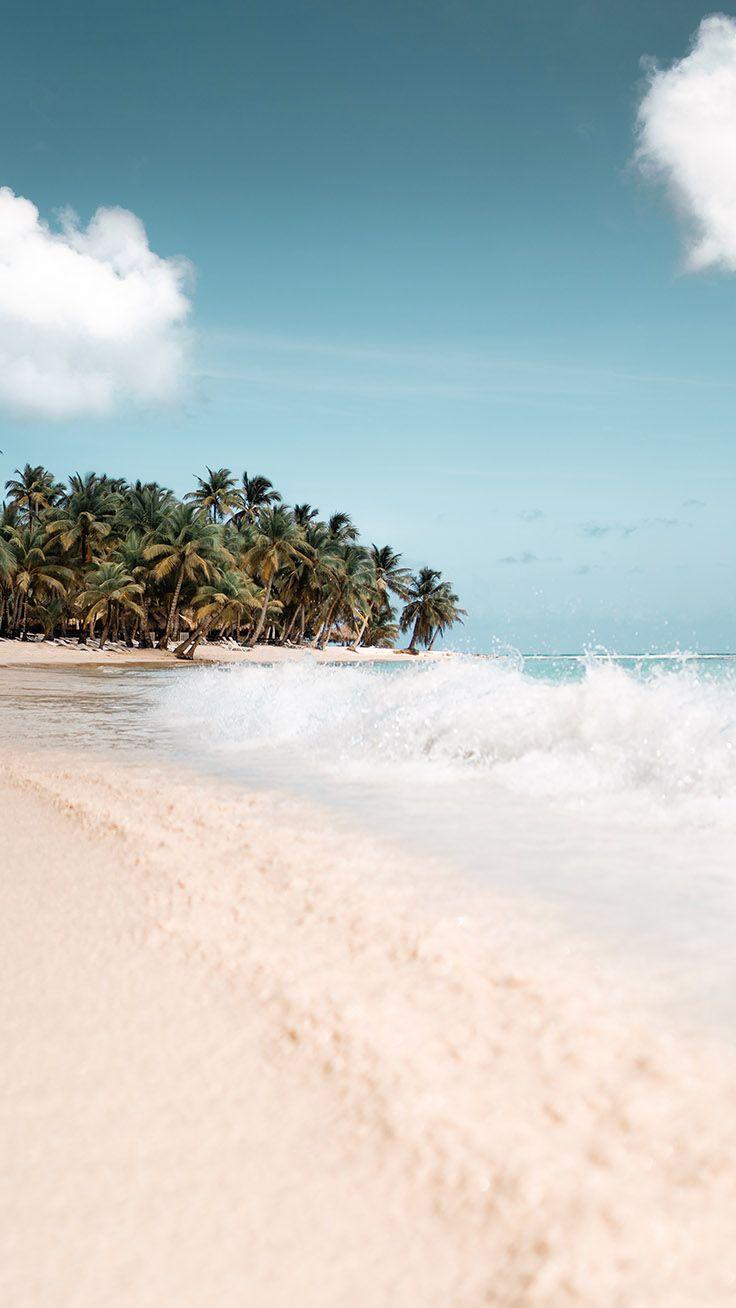 736x1308 Let's Go To The Beach IPhone Xs Wallpaper Collection. Preppy Wallpaper October 2021