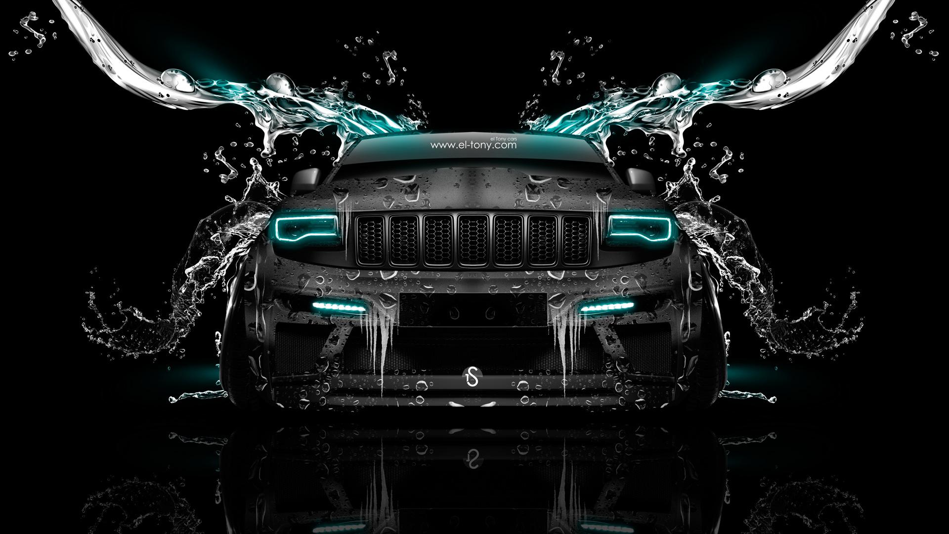 1920x1080 Free download Jeep Grand Cherokee SRT8 Front Water Car 2014 Azure Neon HD Wallpaper [1920x1080] for your Desktop, Mobile & Tablet. Explore Jeep SRT Wallpaper. Jeep Logo Wallpaper, Jeep
