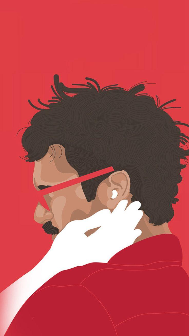 736x1308 Her Film Poster Red Illustration Art #iPhone #wallpaper. Illustration art, Film art, Illustration