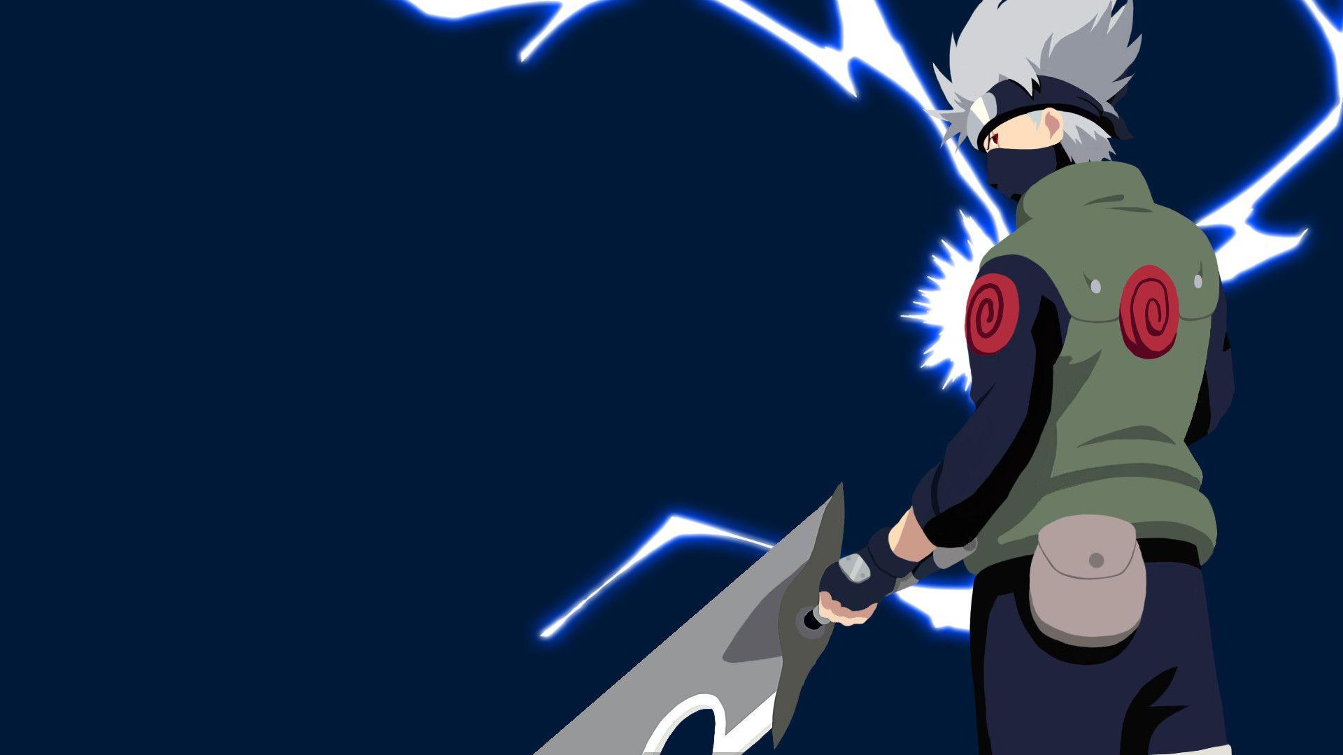 1920x1080 Kakashi Lightning Blade Sharingan Wallpaper