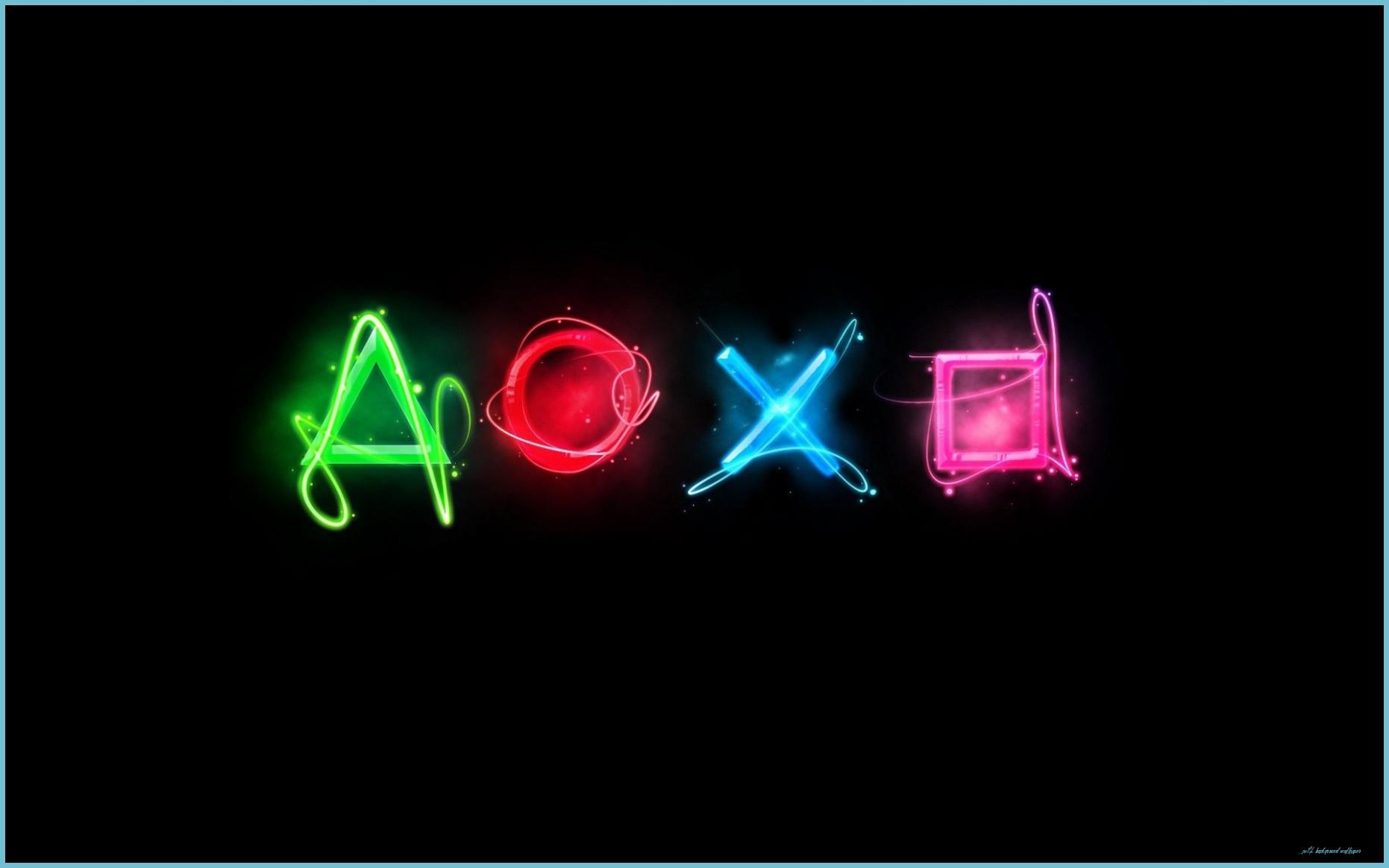 1862x1164 Preview Wallpaper Playstation, Symbols, Graphics, Keys Background Wallpaper