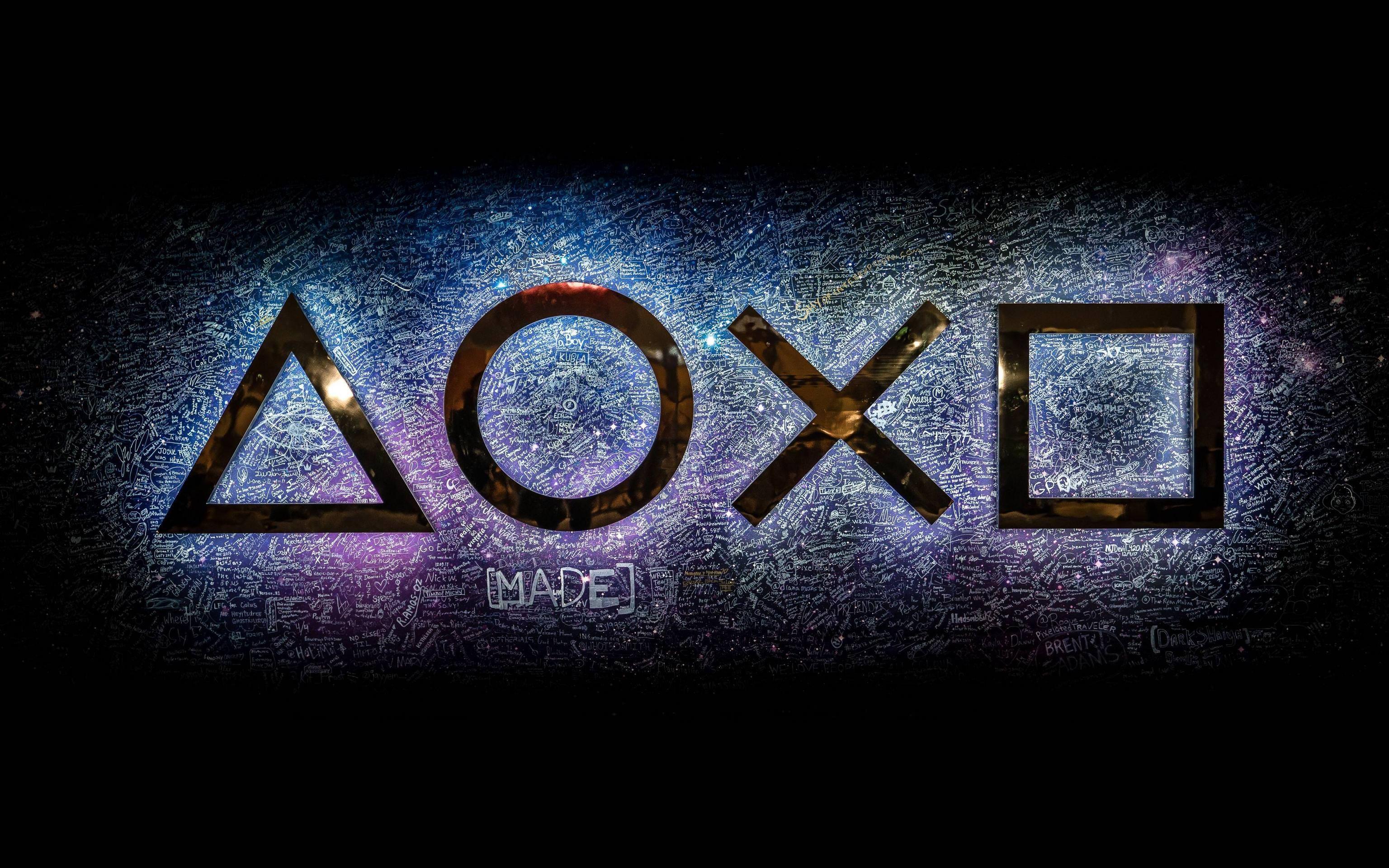 3072x1920 PlayStation Logo Wallpaper