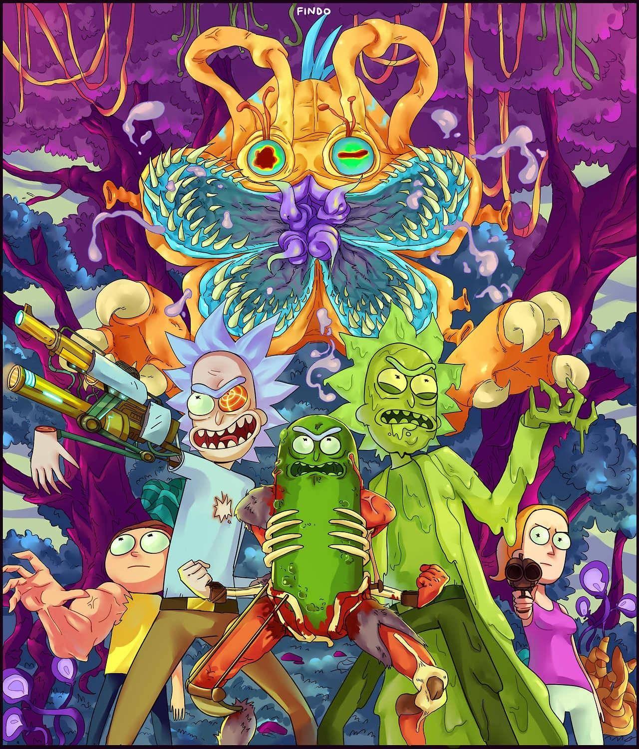 1280x1500 Pickle Rick holding it down! #rickandmorty #rick #picklerick #morty #wubbalubbadubdub #getsc. Rick and morty drawing, Rick and morty poster, Rick and morty tattoo