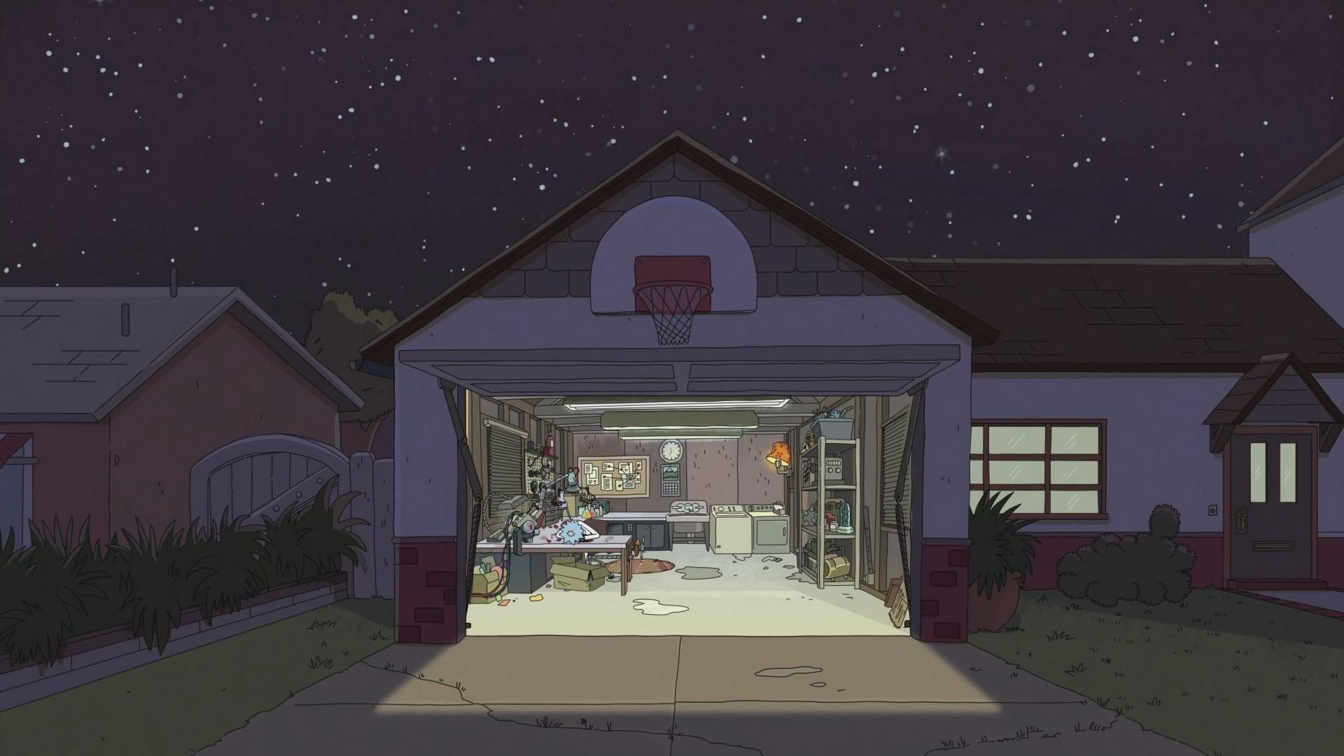 1920x1080 fan art, Landscape, Rick and Morty HD Wallpaper / Desktop and Mobile Image & Photo