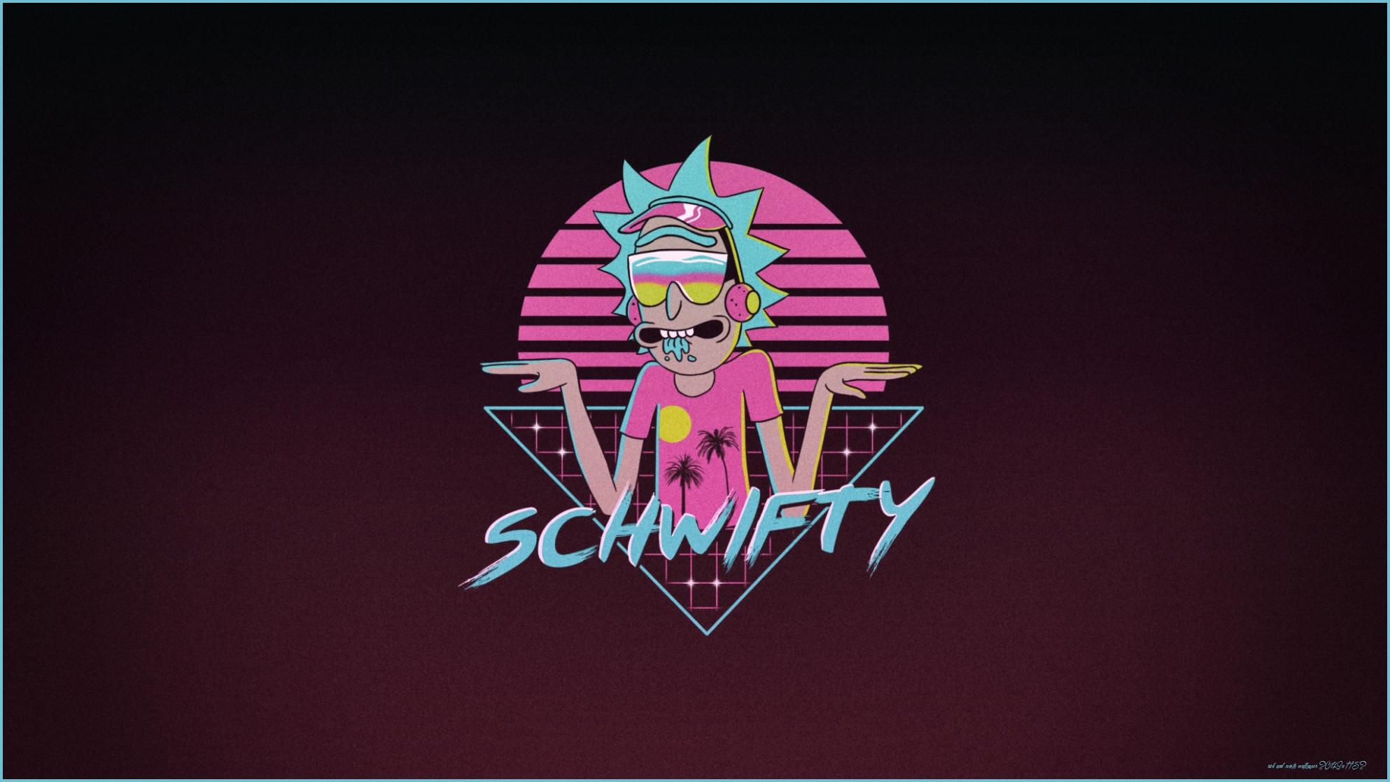 1986x1117 Download Rick And Morty, Abstract, Art Wallpaper, 10x Dual And Morty Wallpaper 2048x1152