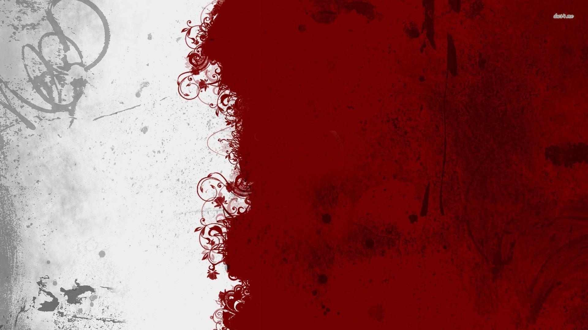 1920x1080 Red And White Wallpaper