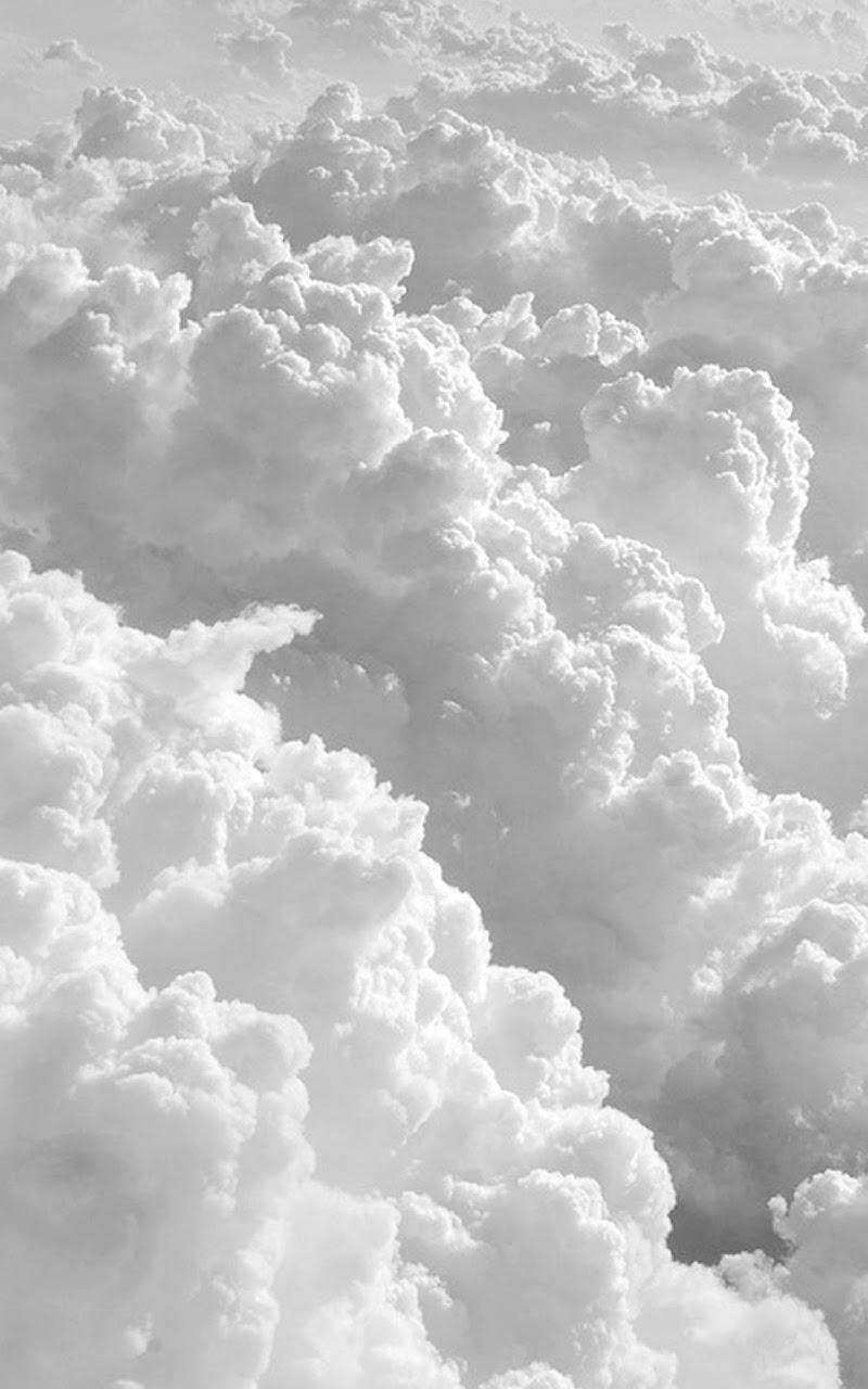 800x1280 Android Best Wallpaper: Fluffy Soft White Clouds Android Best Wallpaper