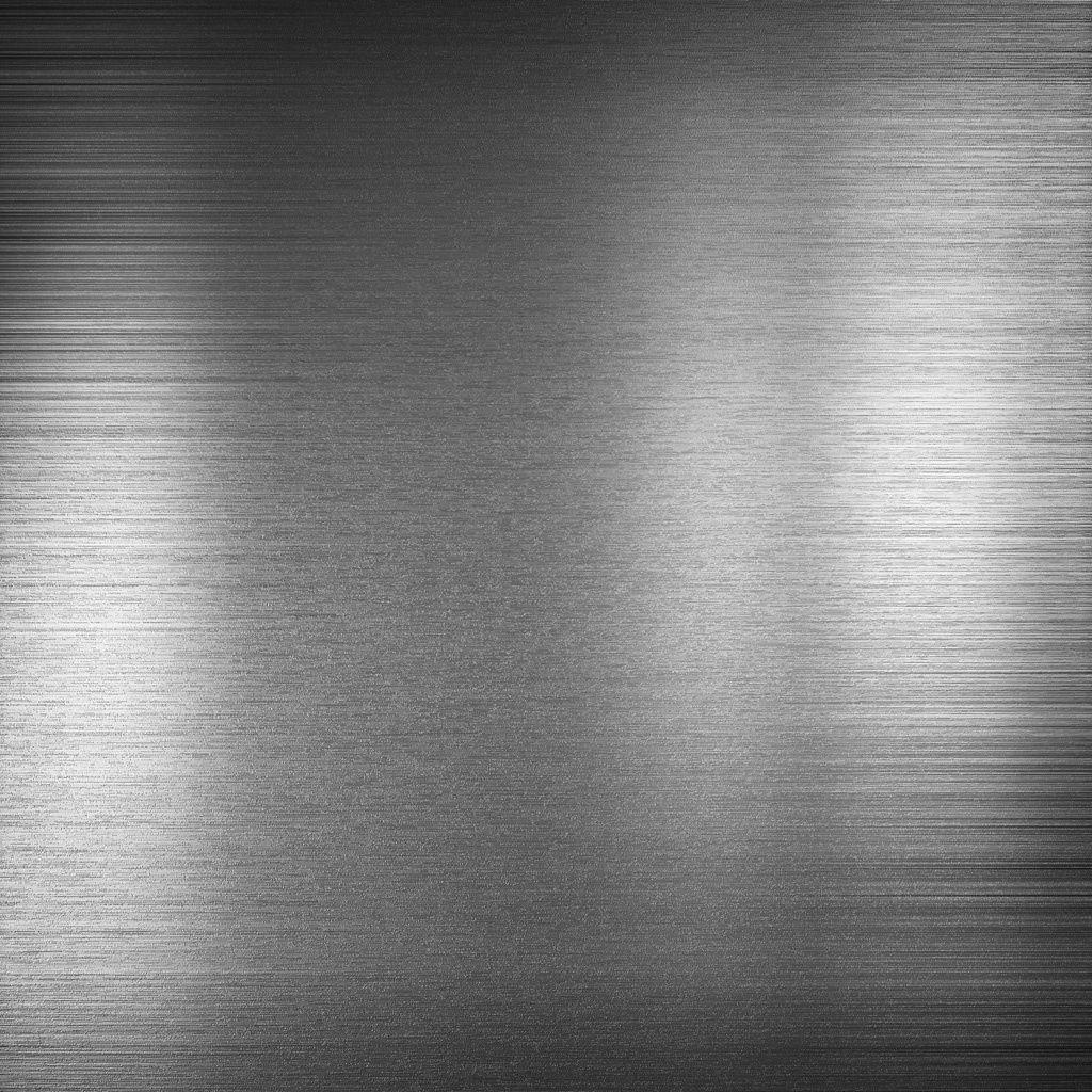 1024x1024 Brushed Steel Wallpaper