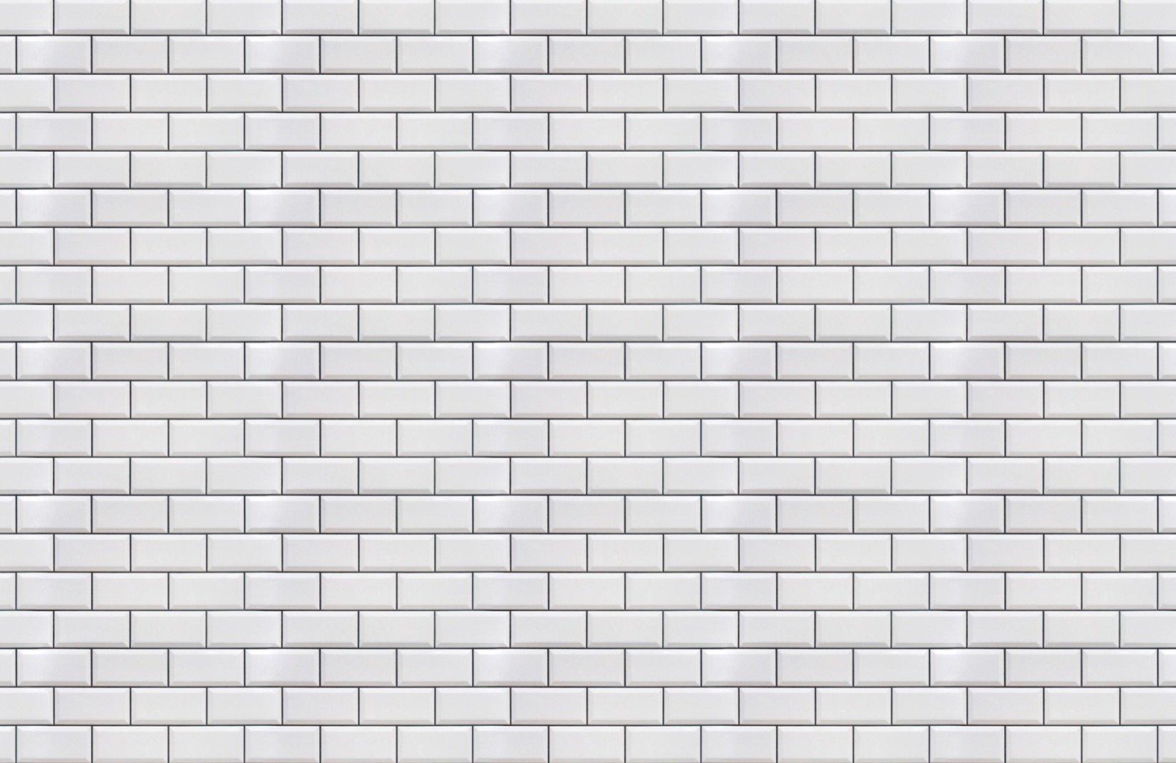 1650x1070 White Ceramic Subway Tile Wallpaper