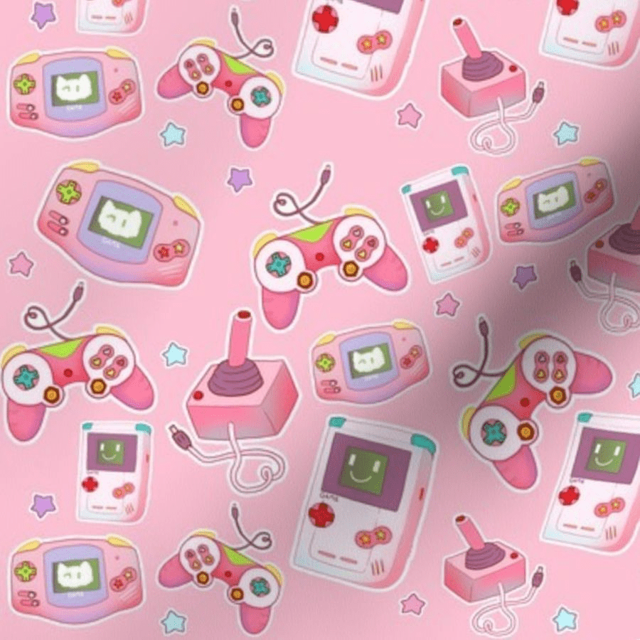 900x900 Gamer on Pastel Pink. Pastel pink aesthetic, Alexa + core + aesthetic, Pastel aesthetic