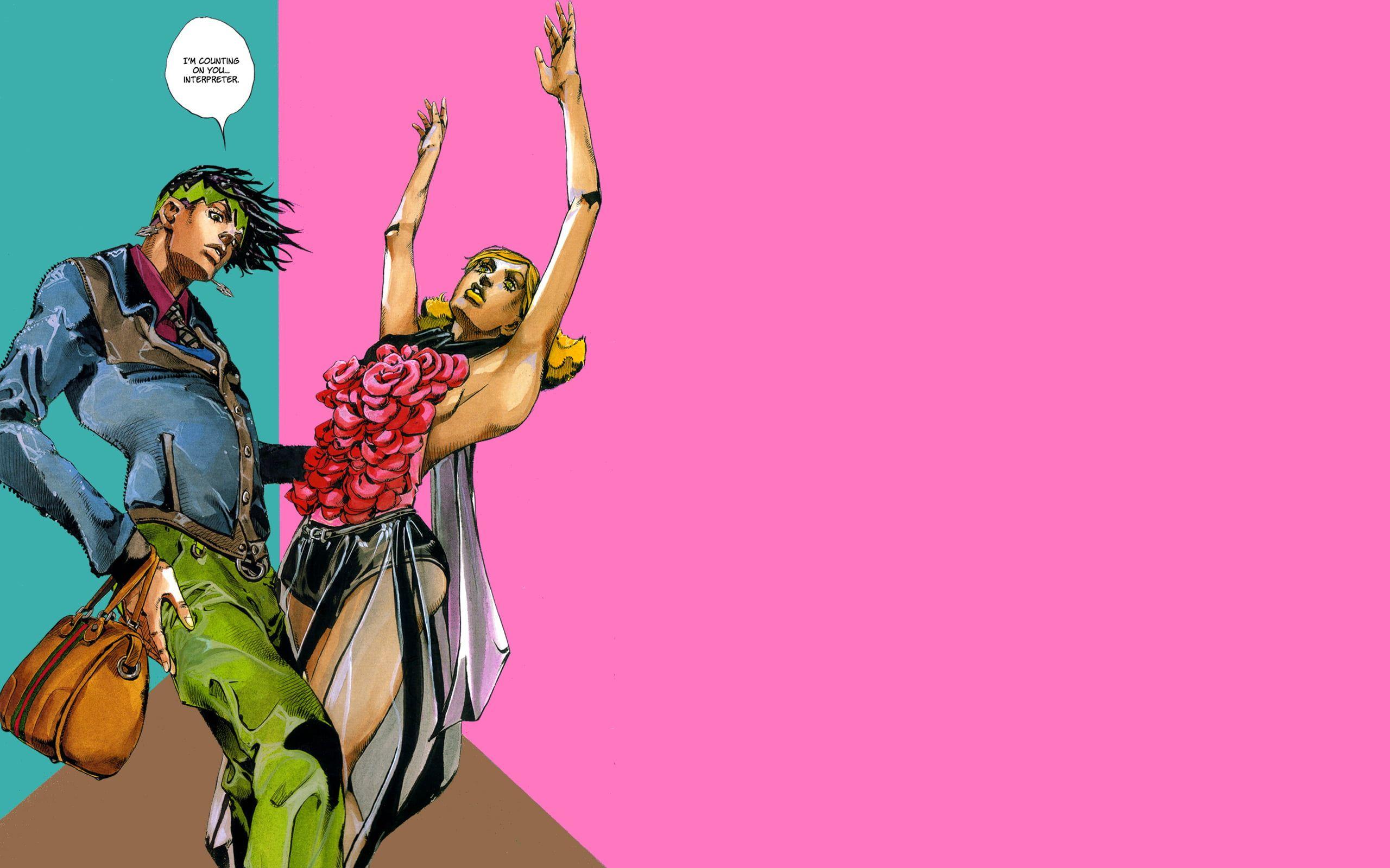 2560x1600 JoJo's Bizarre Adventure, anime, manga