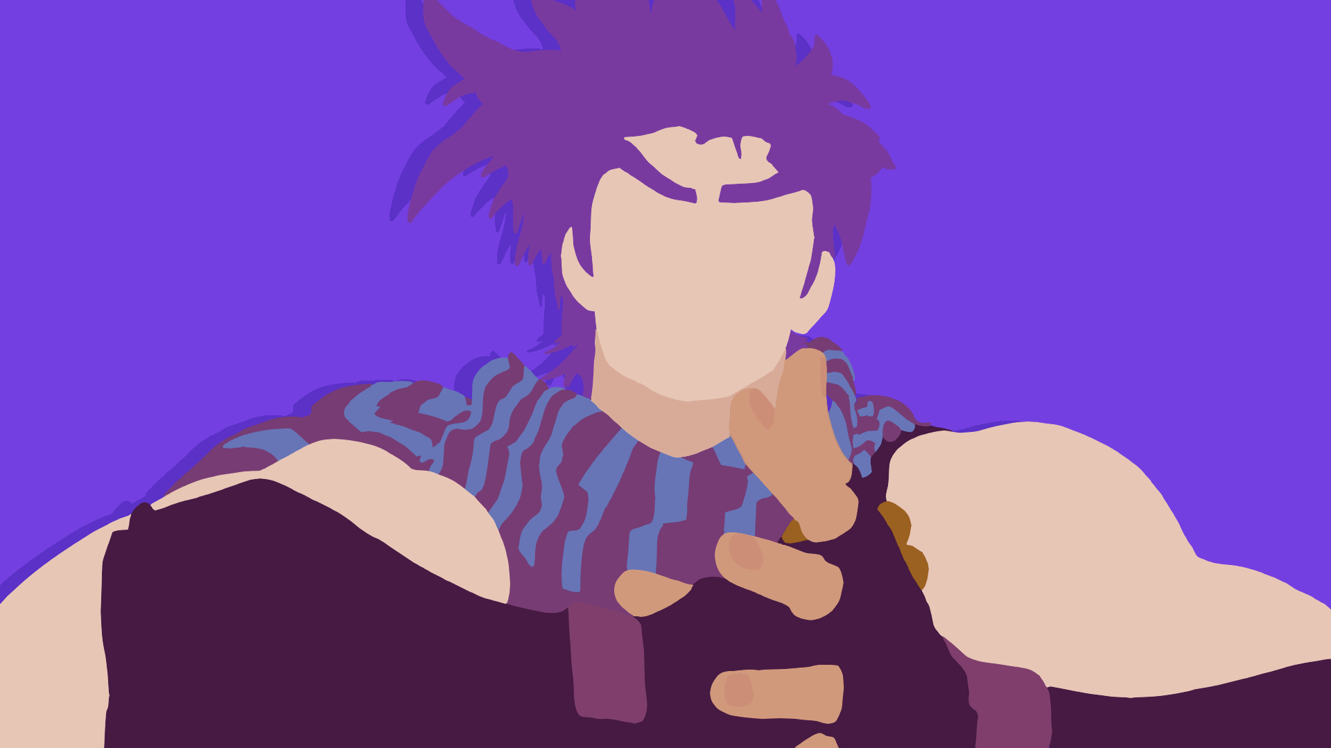 1920x1079 Fanart Minimalist Joseph: StardustCrusaders