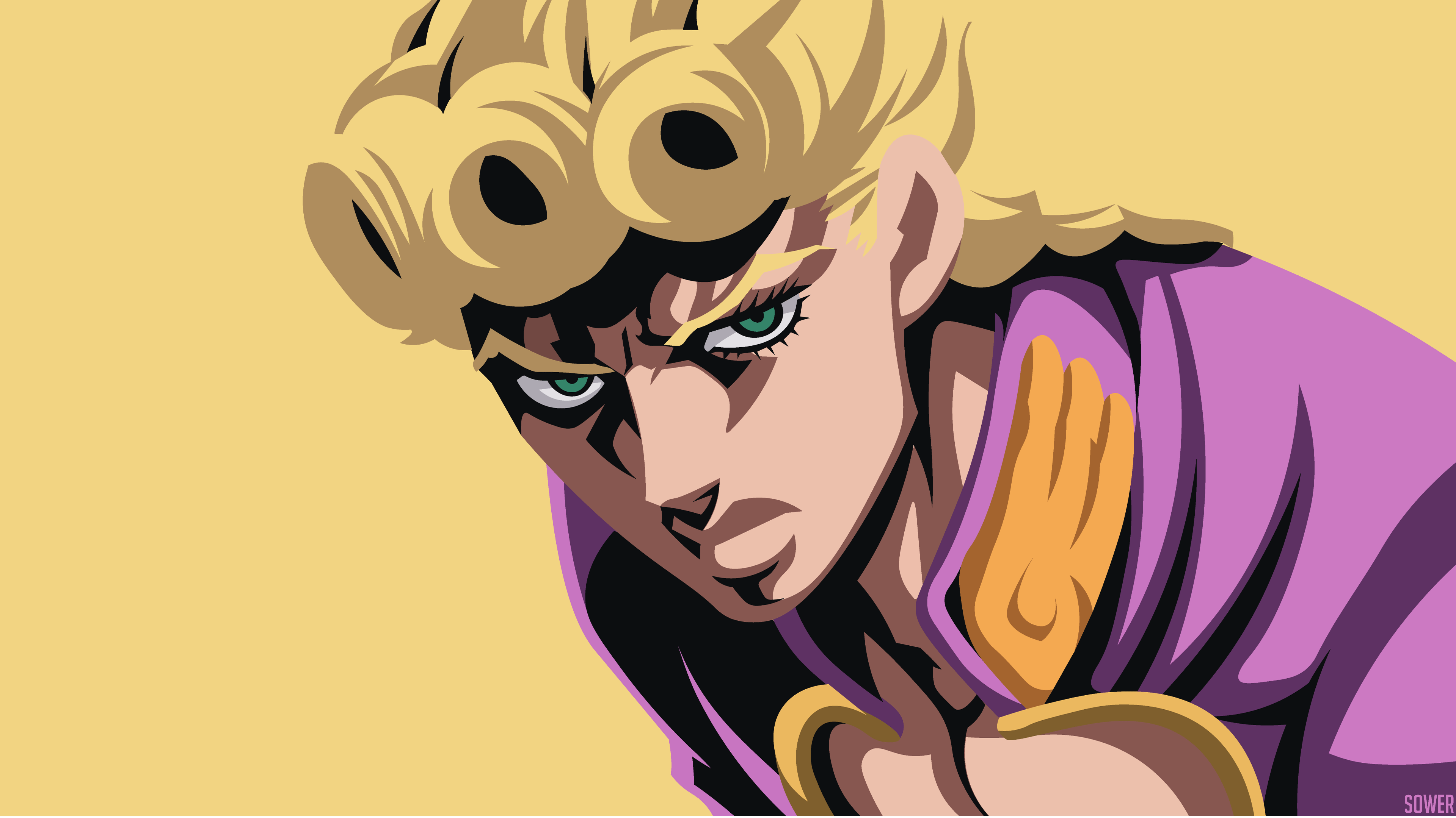 3840x2160 Fanart Giorno Giovanna 4K Wallpaper: StardustCrusaders