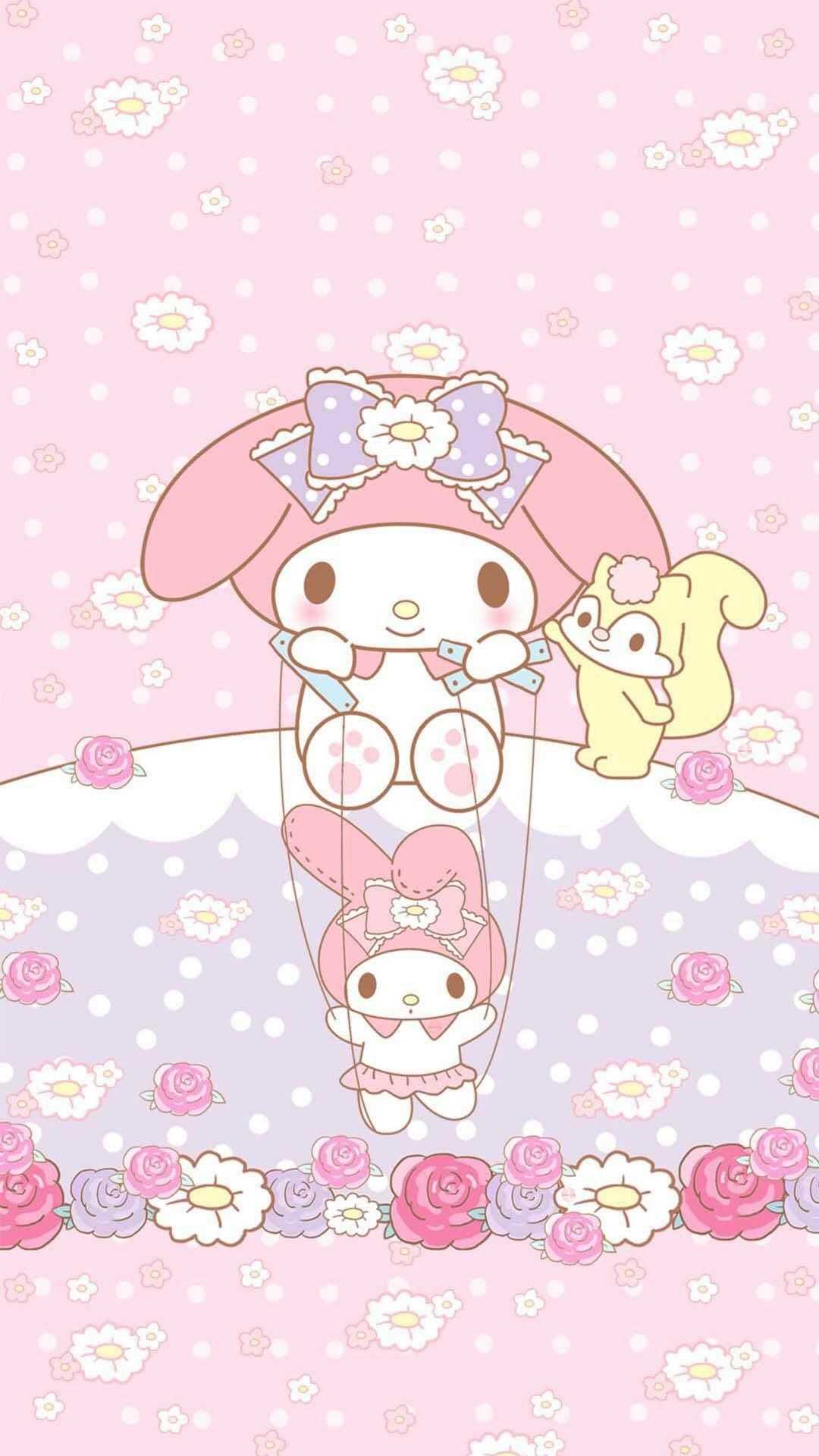 1080x1920 My Melody Wallpaper