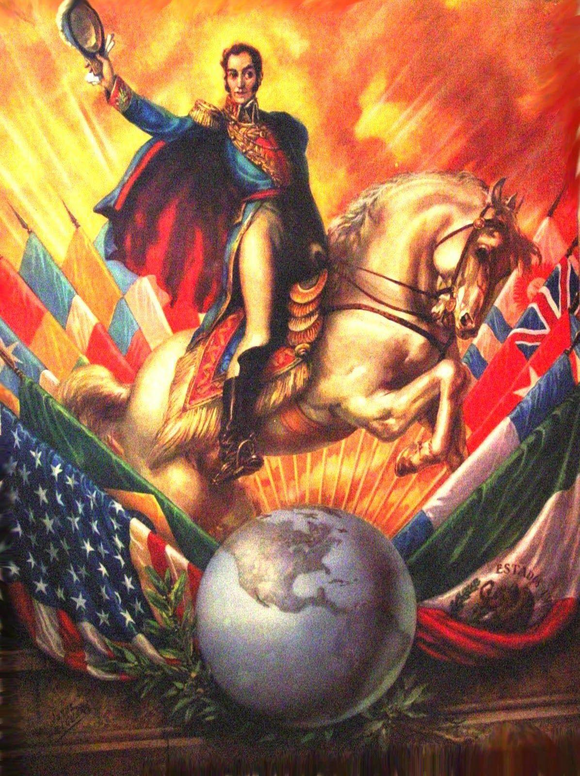 1196x1600 Simon Bolivar. Jesús Helguera. Aztec paintings, Jesus helguera, Figurative art