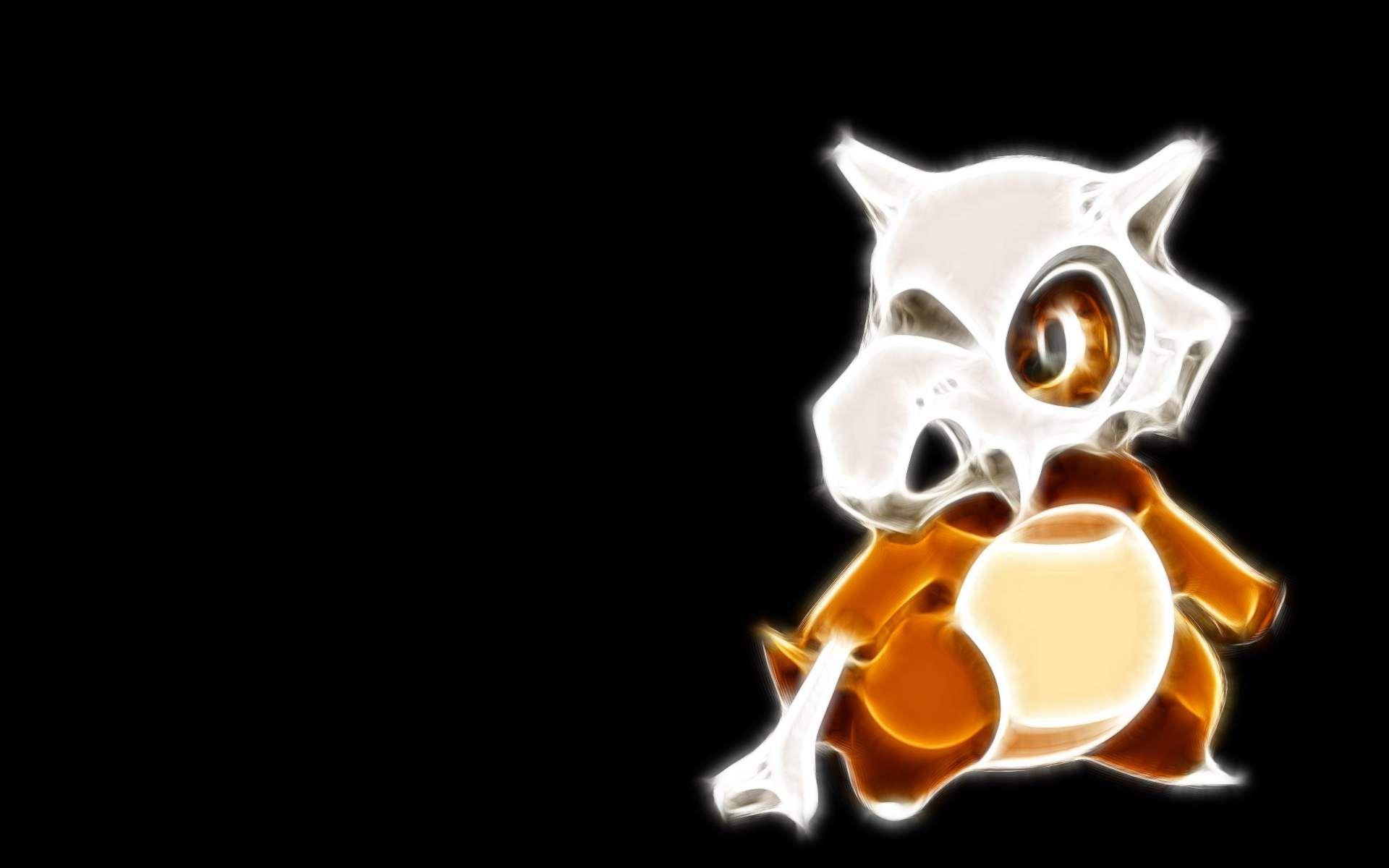 1920x1200 Cubone 2 - Pokemon Wallpaper. Pokemon, Black background, Free desktop wallpaper