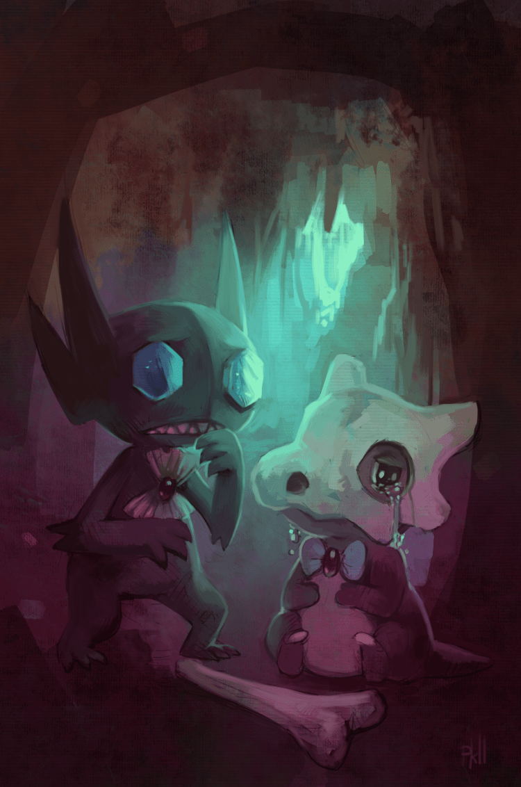 750x1132 Cubone, Fanart Anime Image Board