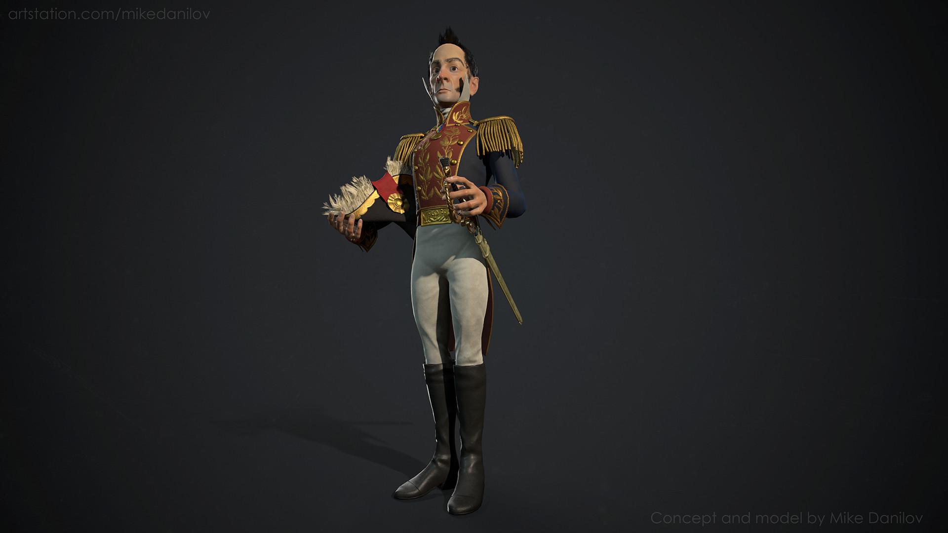 1920x1080 Mikhail Danilov Bolivar VI fan art