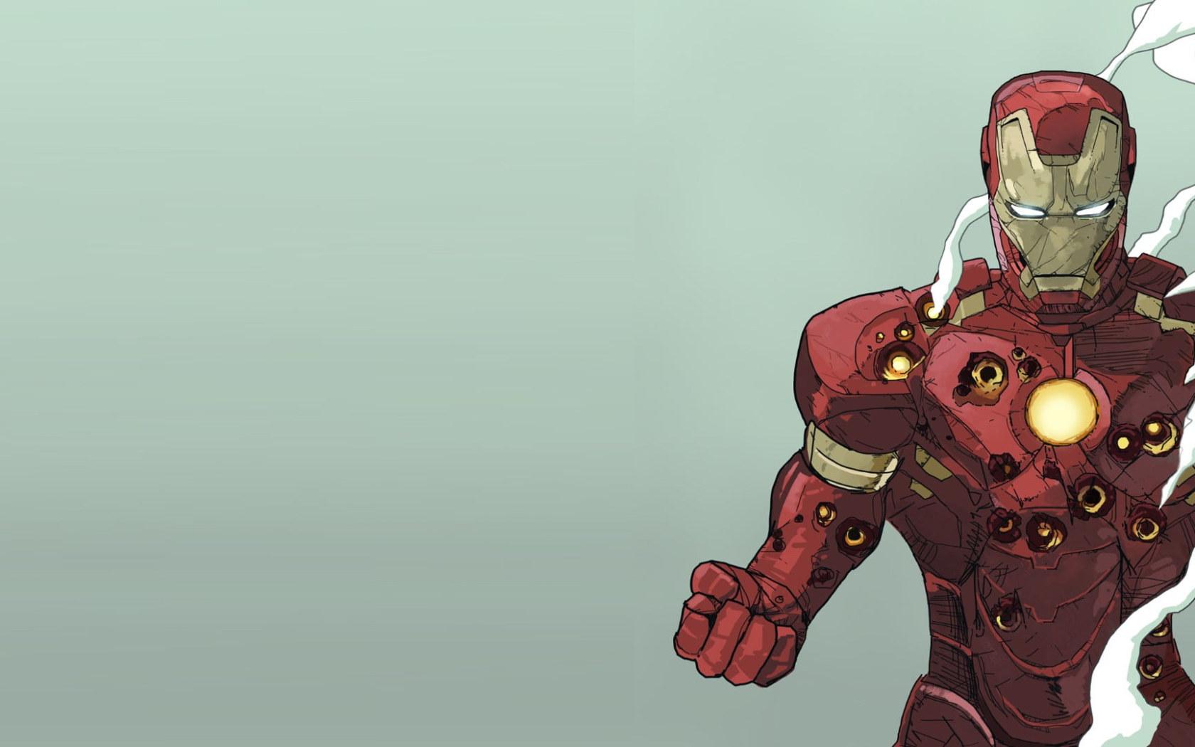 1680x1050 Iron Man digital wallpaper, Marvel Comics, copy space, machinery • Wallpaper For You HD Wallpaper For Desktop & Mobile