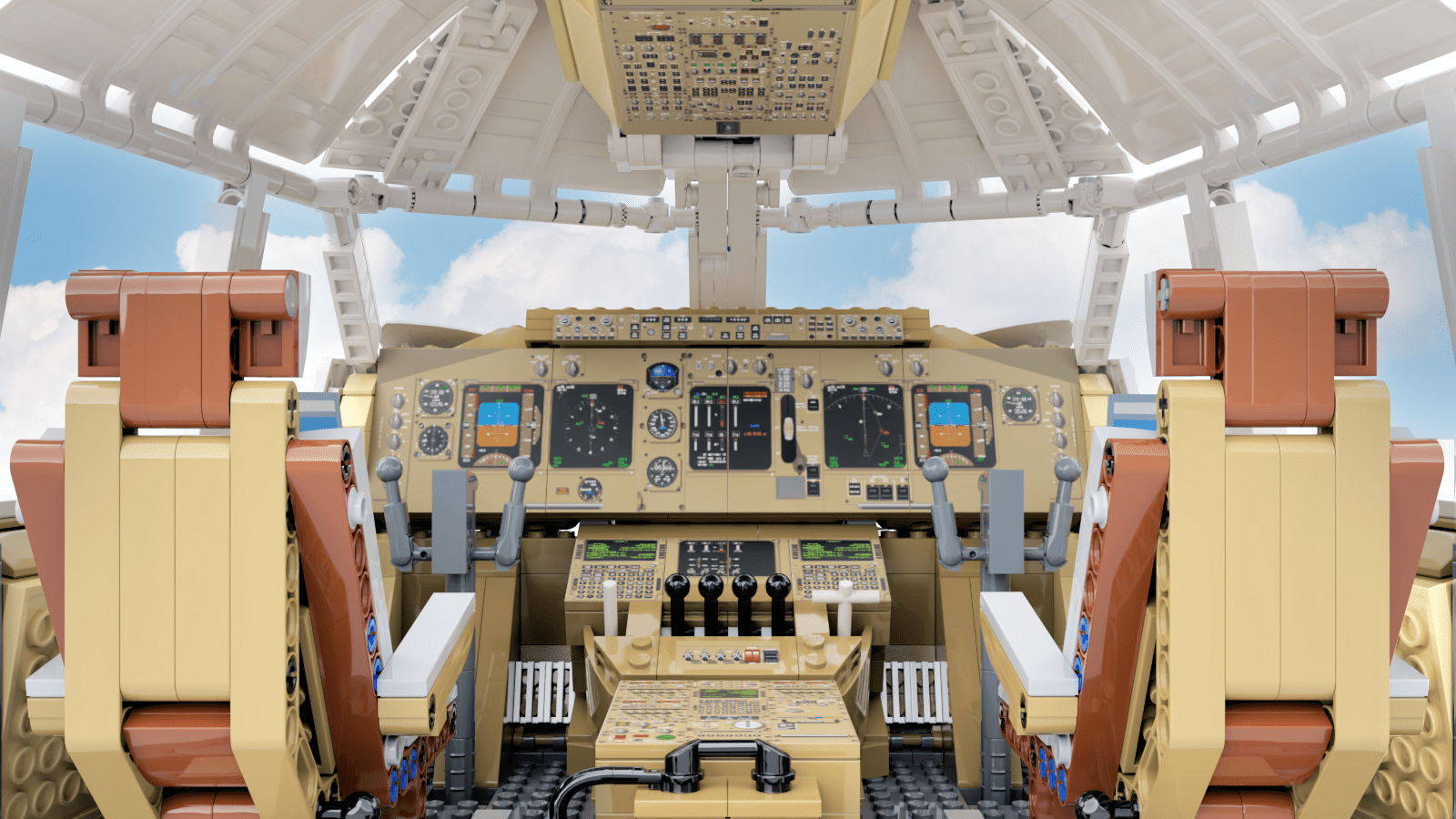 1600x900 LEGO IDEAS 747 Cockpit