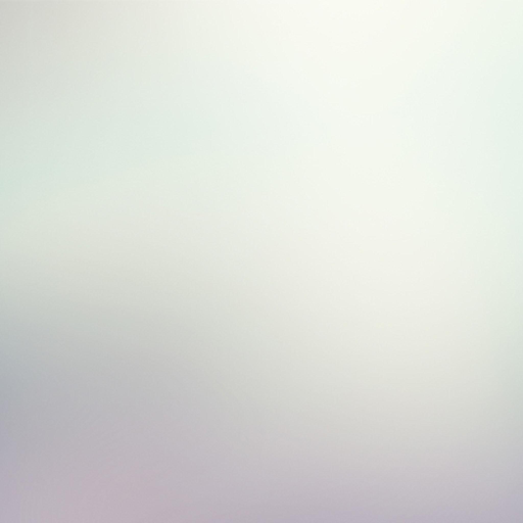 2048x2048 White Gradient Wallpaper Phone