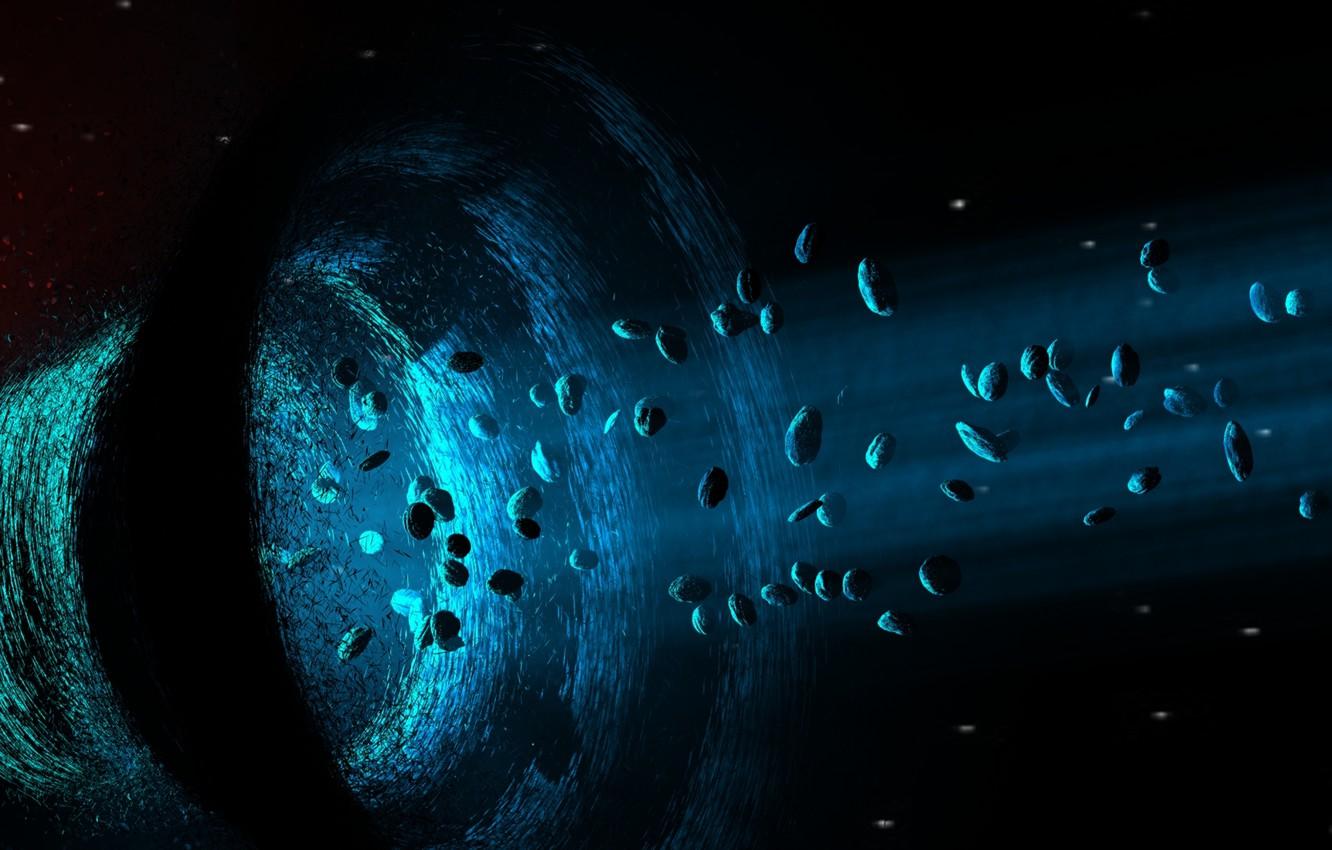 1332x850 Wallpaper colors, power, planet, Sci fi, Asteroids image for desktop, section космос