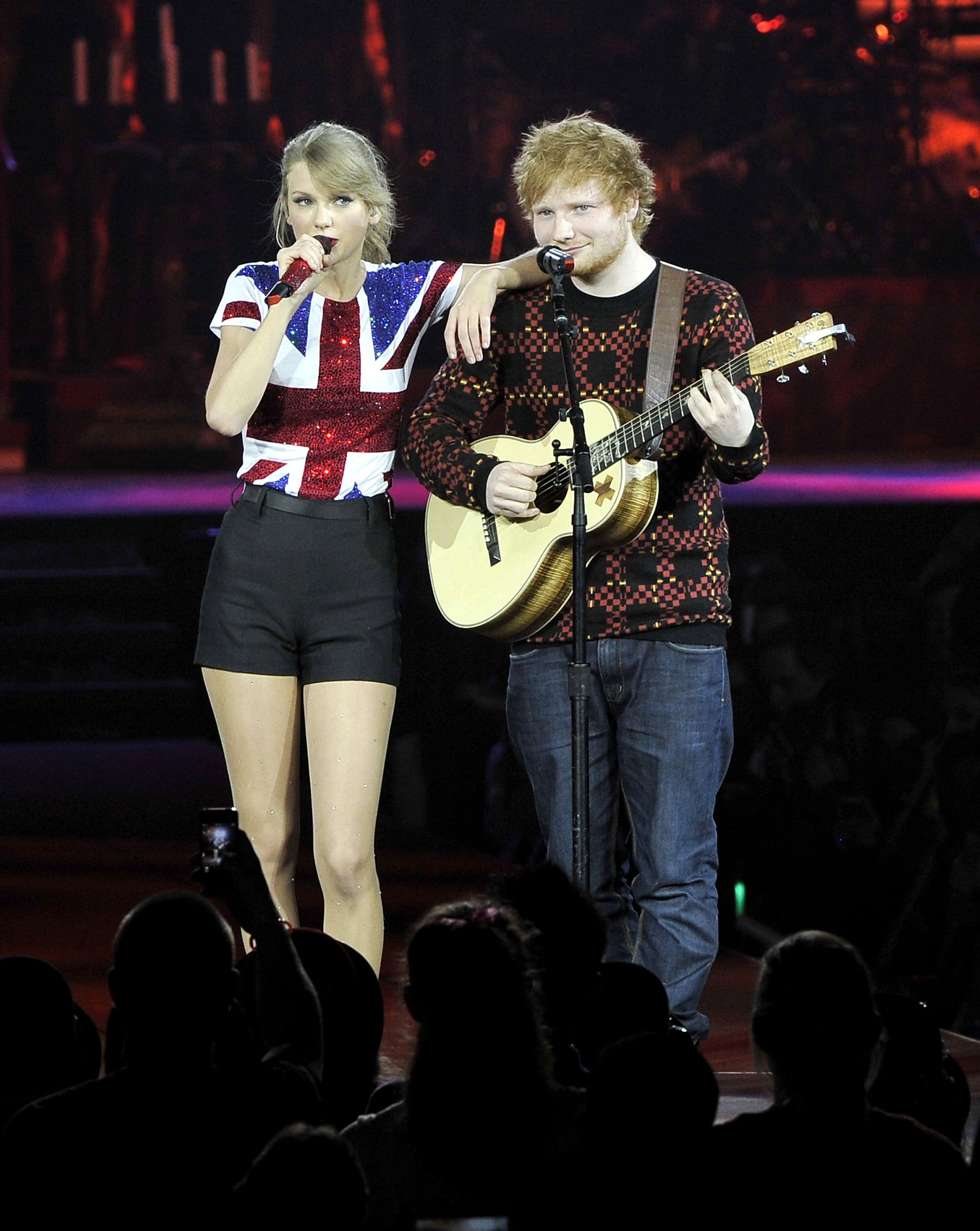 2048x2571 When They Won Over Fans on Taylor's Red Tour Times Taylor Swift and Ed Sheeran Fully Embodied #FriendshipGoals. Celebrity Photo 11