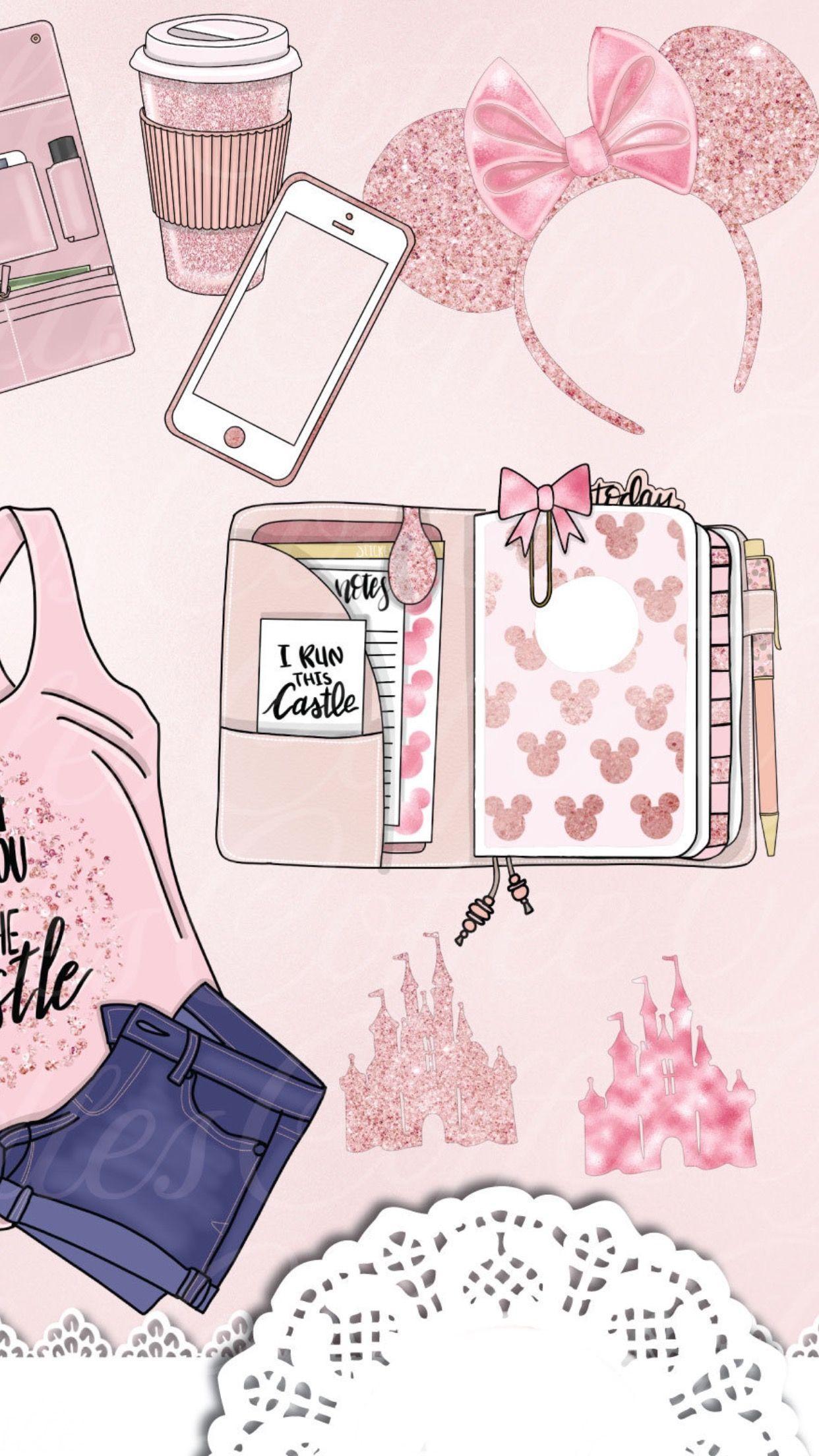 1242x2208 Girl Stuff Wallpaper
