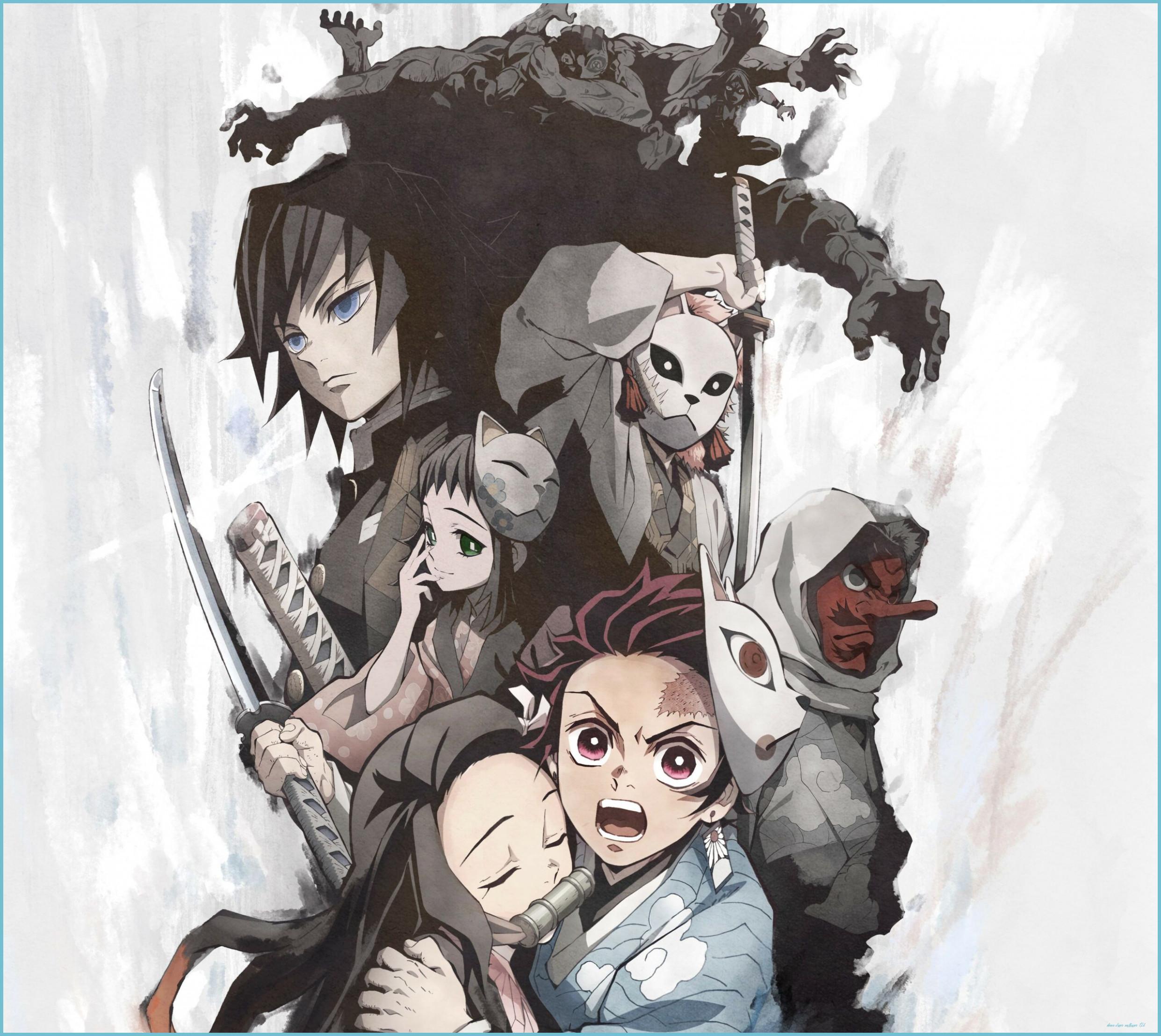 2483x2217 Unique Demon Slayer Kimetsu No Yaiba 9k Ultra HD Wallpaper Slayer Wallpaper 4k