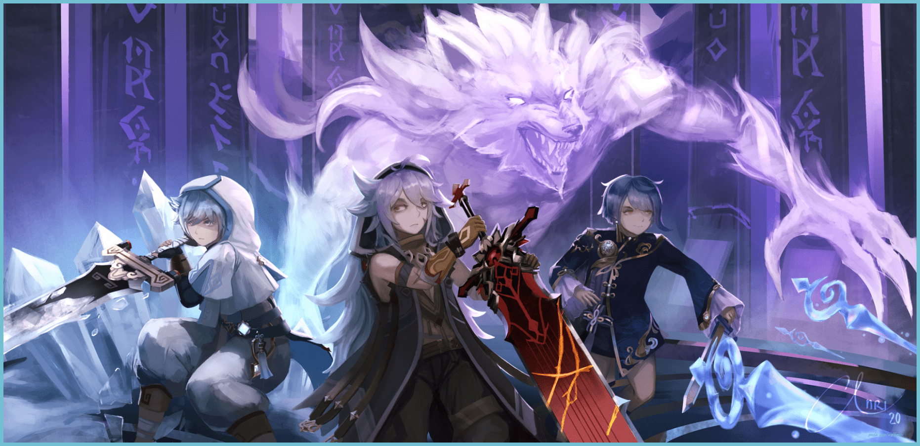 1862x903 Xingqiu (Genshin Impact) HD Wallpaper Hintergründe Impact Wallpaper