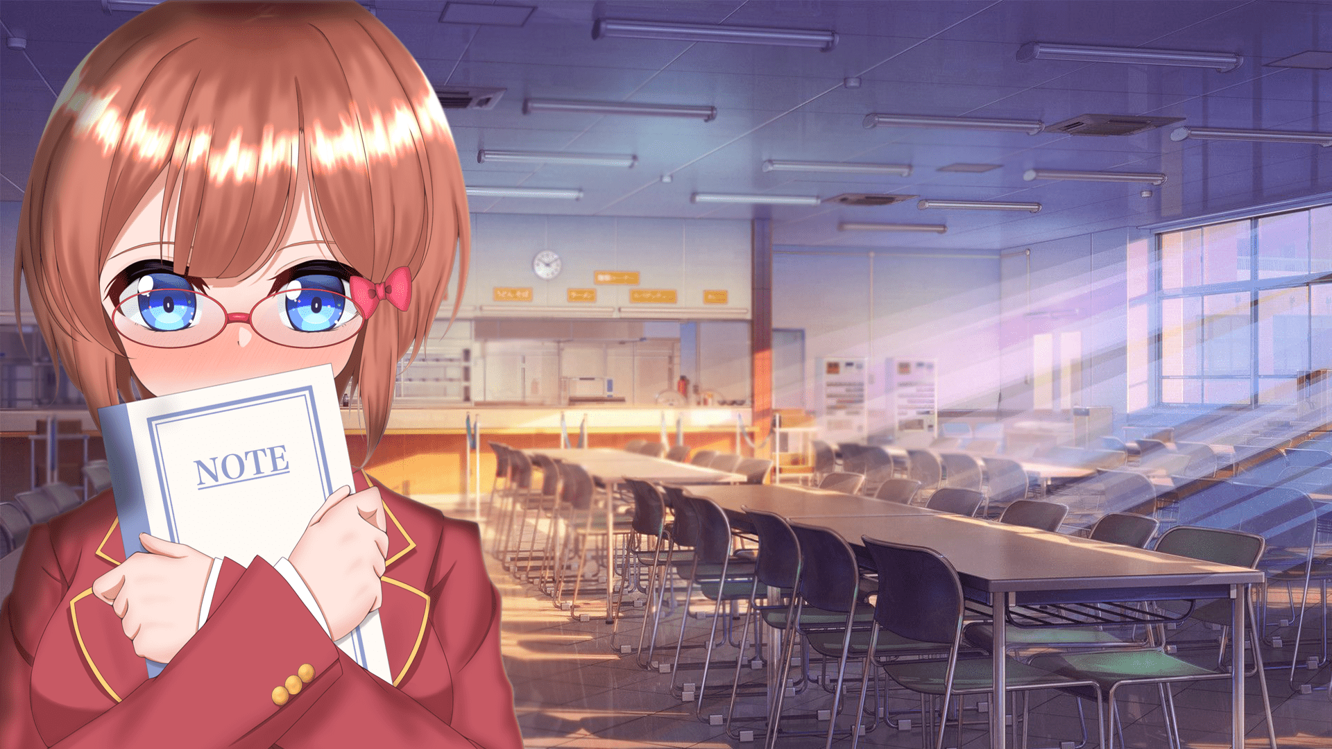 1920x1080 Book Girl Rizu Ogata School Wallpaper:1920x1080