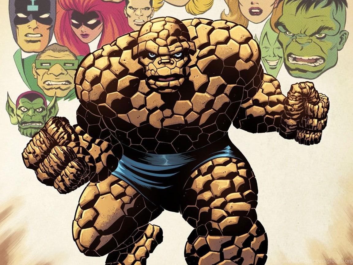 1152x864 Marvel Comics Superheroes Wallpaper Red Hulk Thing Marvel. Desktop Background