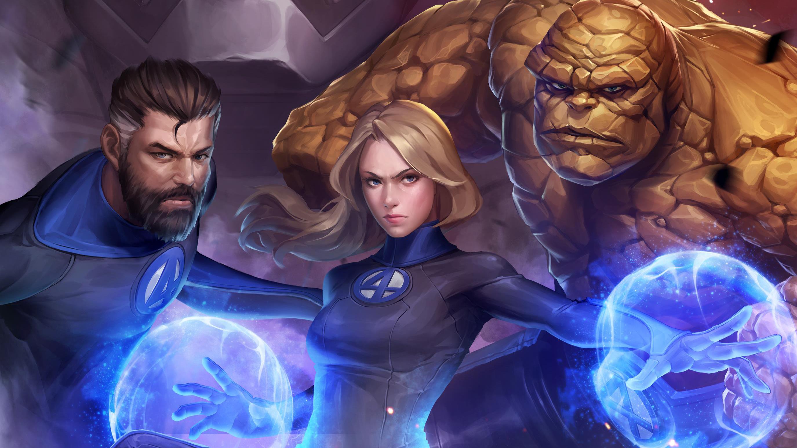 2750x1547 Marvel Future Fight Fantastic Four, HD Games, 4k Wallpaper, Image, Background, Photo and Picture