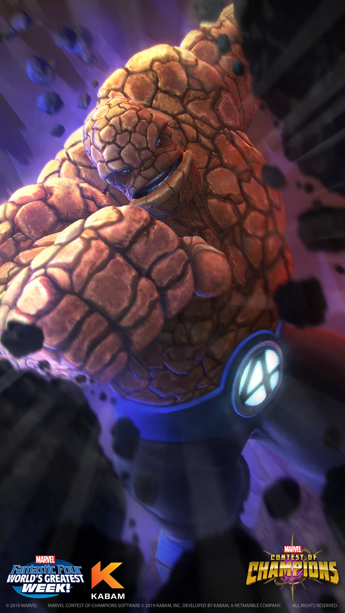 1152x2048 Fantastic Four Team Wallpaper