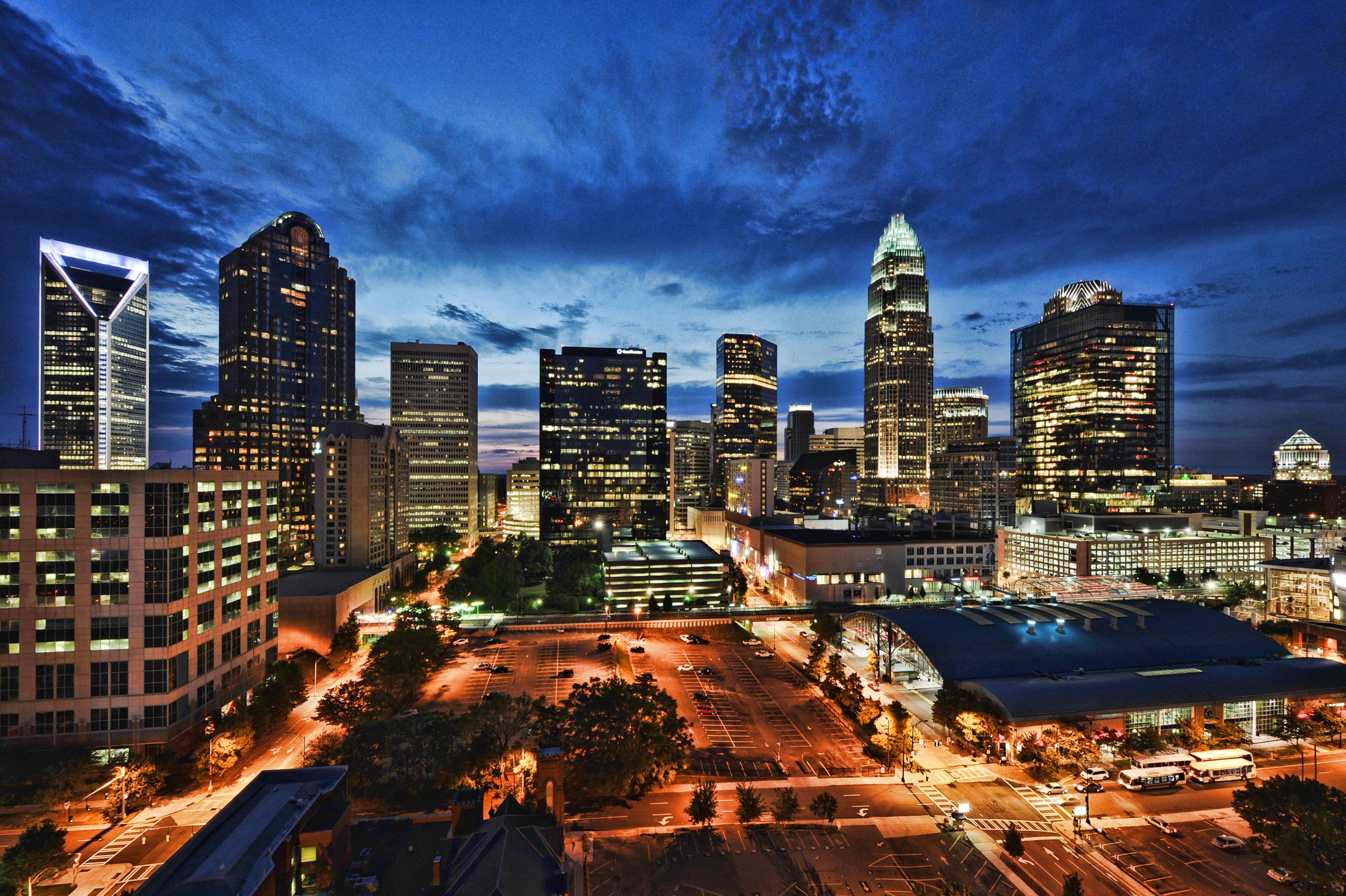 3184x2120 Charlotte skyline wallpaper. All HD picture