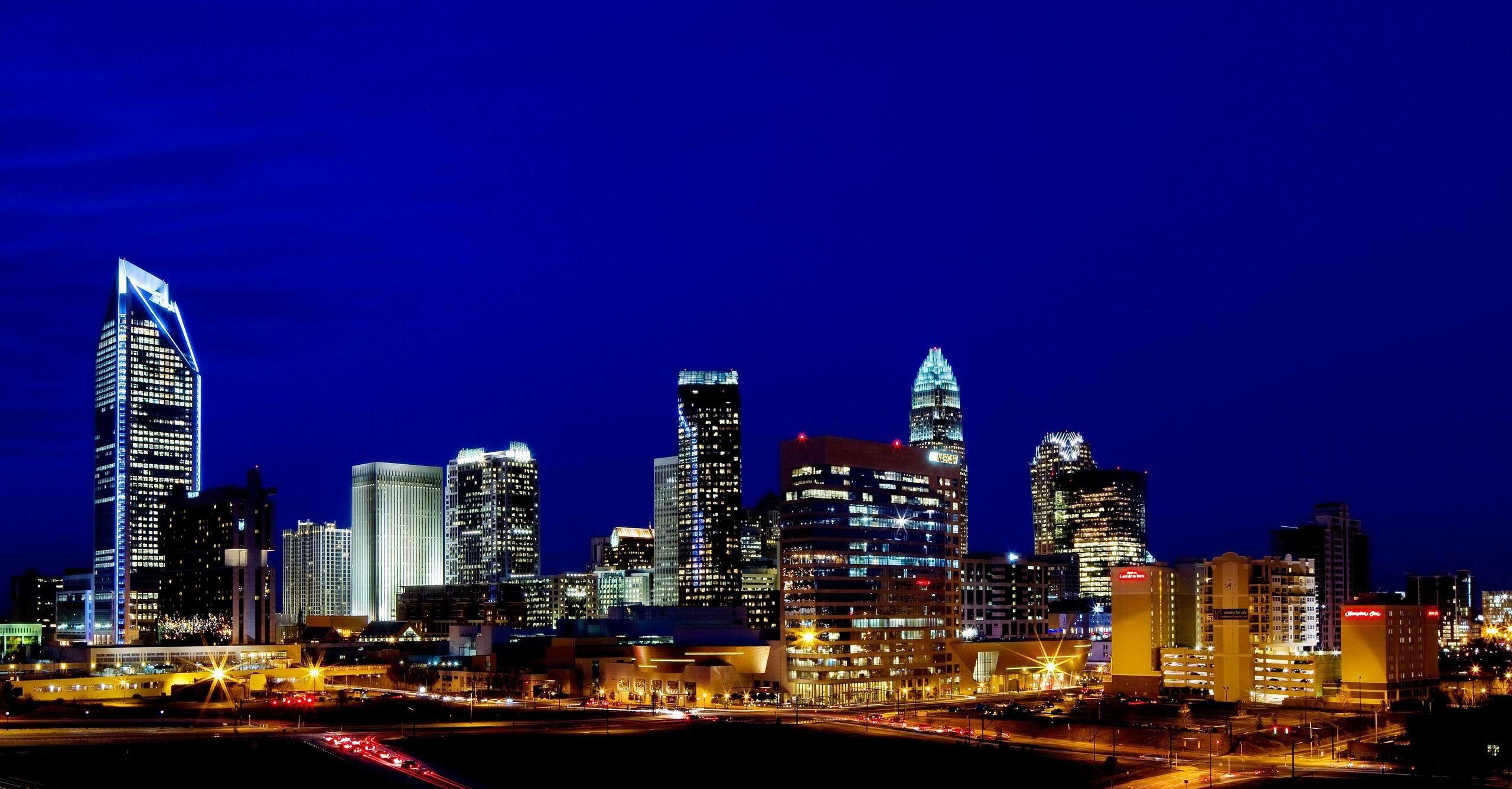 2560x1336 Charlotte NC iPhone Wallpaper