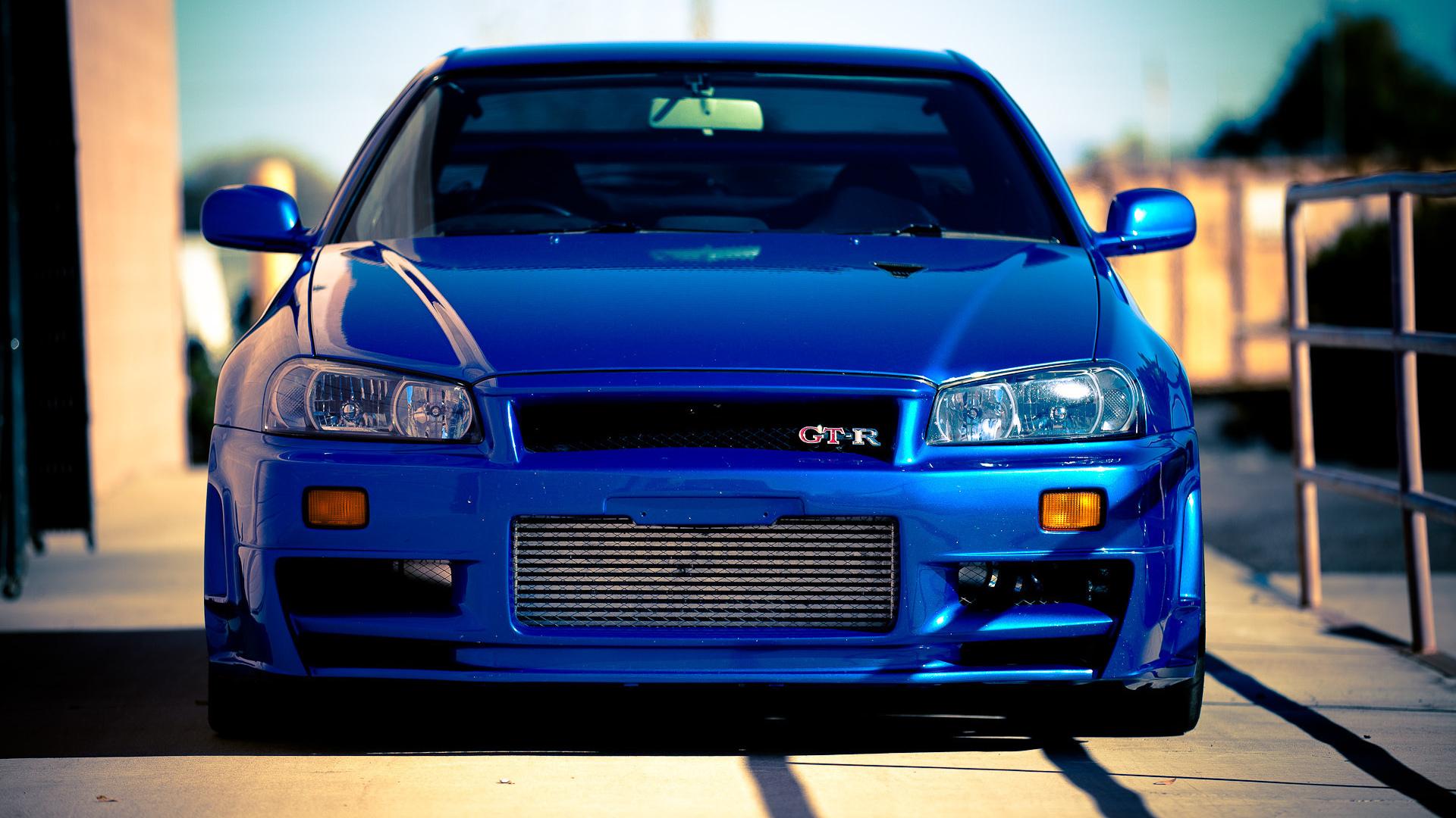 1920x1080 1920x1080 Gt R, R Nissan, Blue, Skyline, Nissan, Blue, Skyline