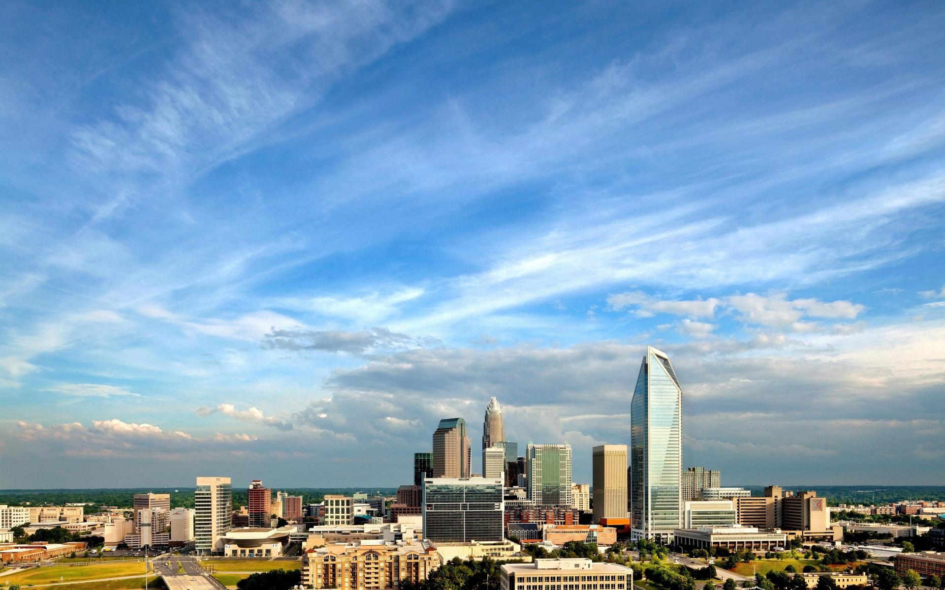 1920x1200 Charlotte Skyline Wallpaper for Widescreen Desktop PC 1920x1080 Full HD