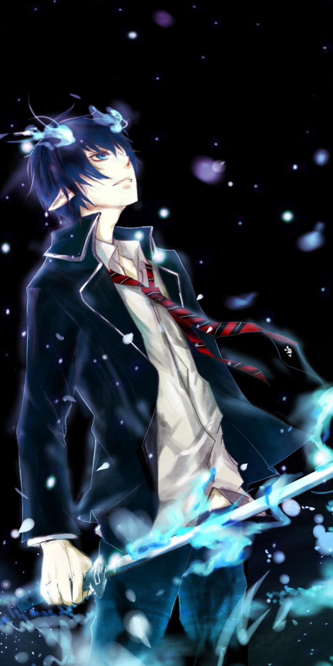 1080x2160 Anime Blue Exorcist