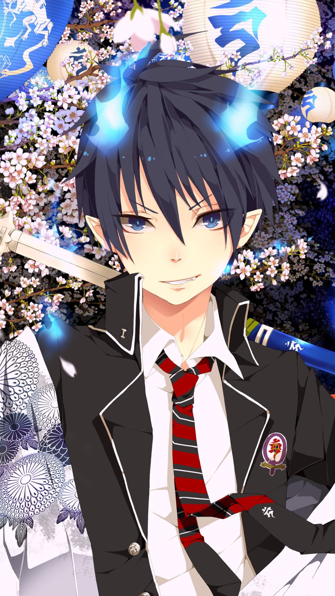 1080x1920 Blue Exorcist Phone Wallpaper Exorcist Wallpaper Phone